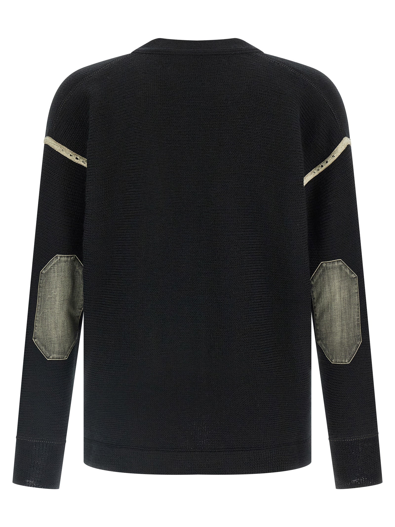 Maison Margiela Black Virgin Wool Cardigan