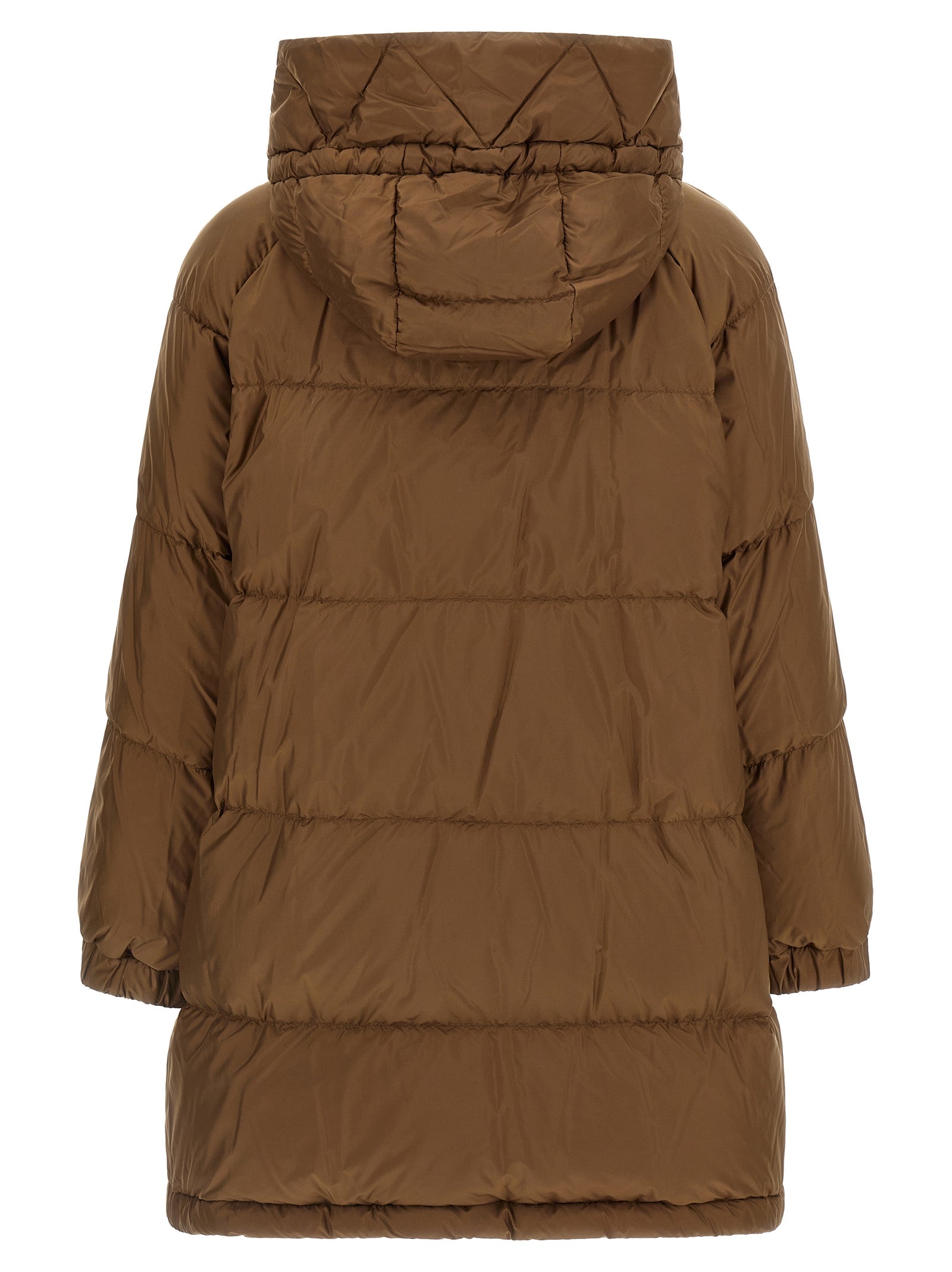 Max Mara Brown Polyester Parka