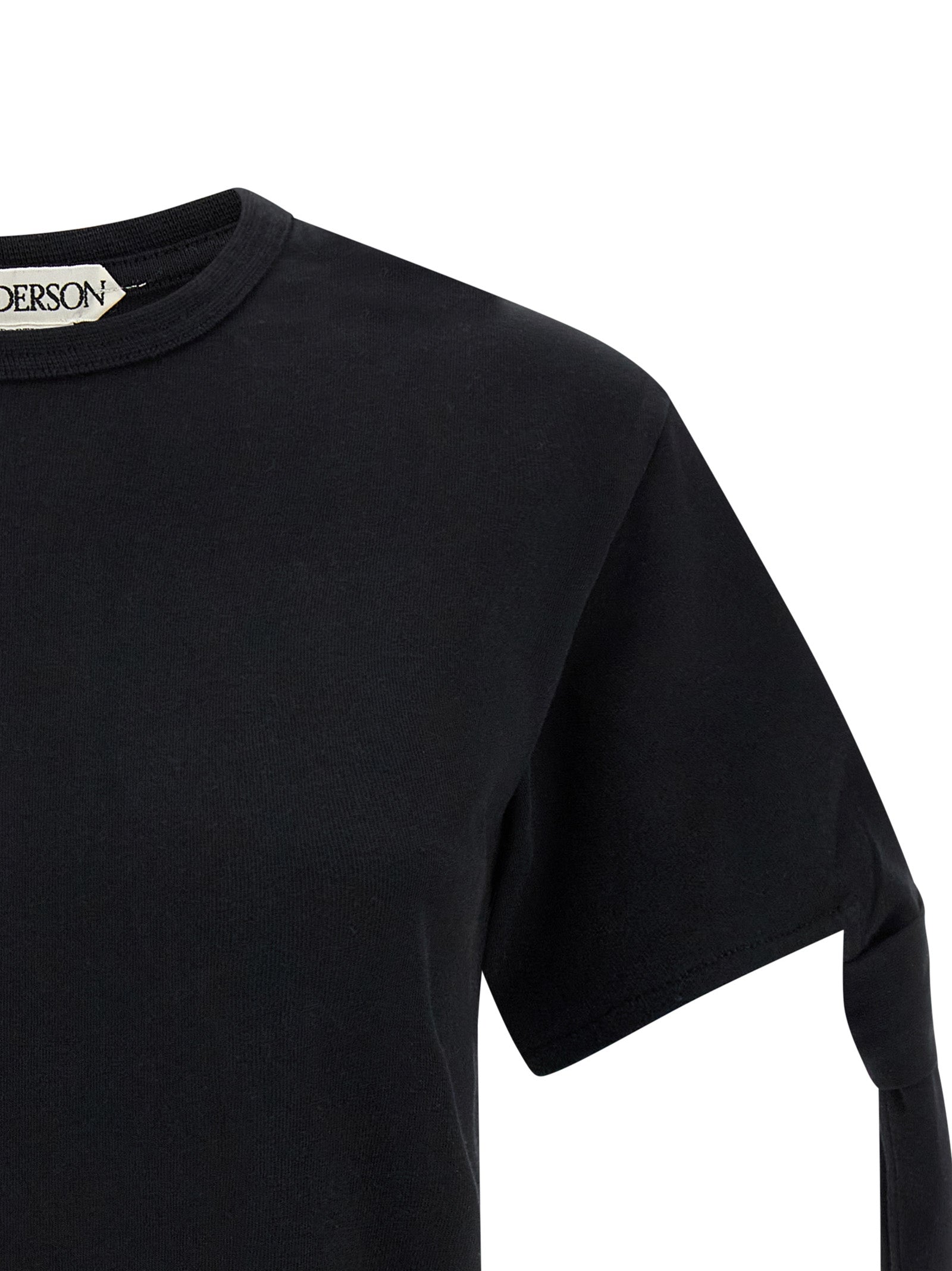 J.W.Anderson Black Cotton T-Shirt