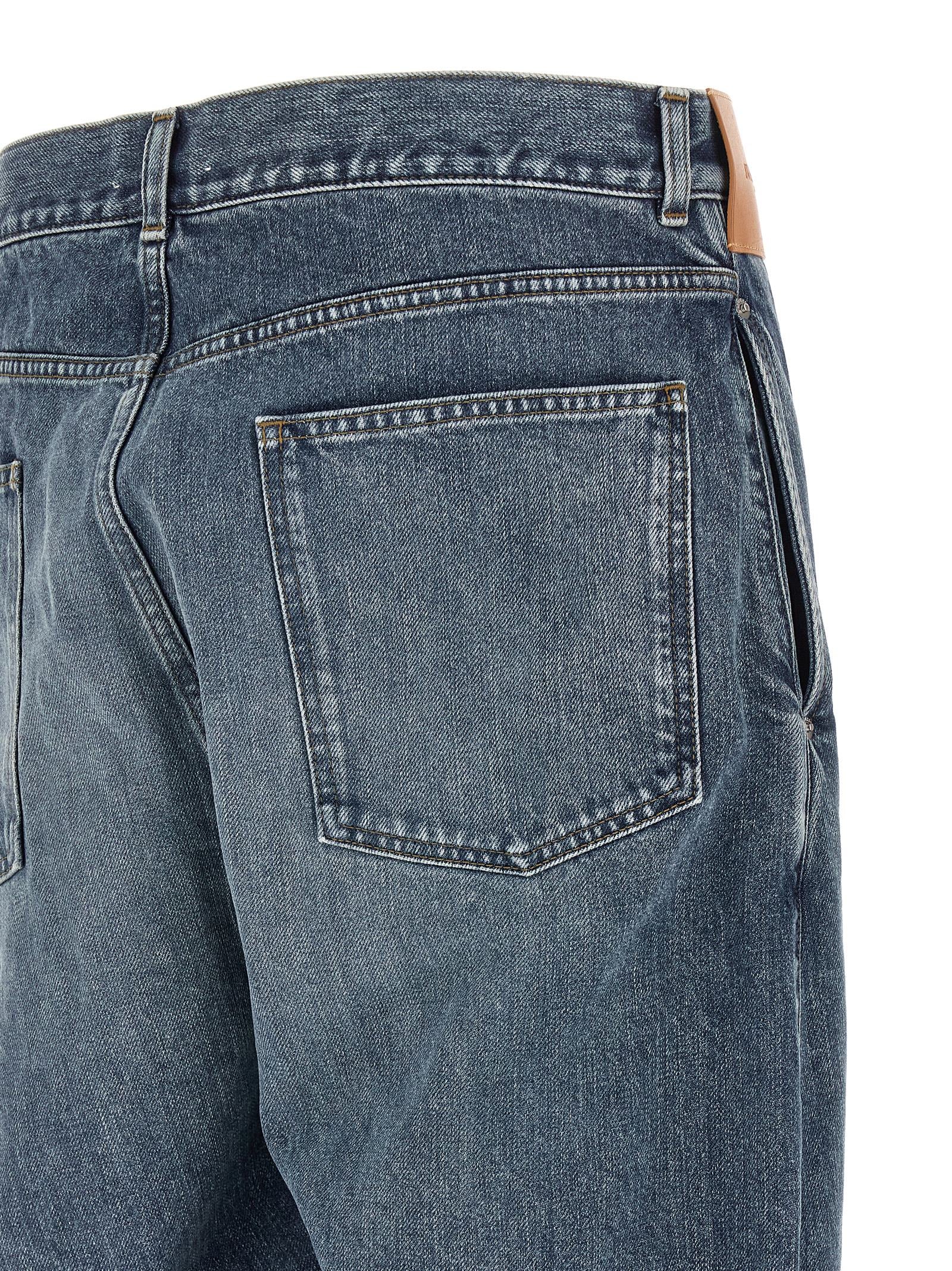 J.W.Anderson Blue Cotton Jeans Denim