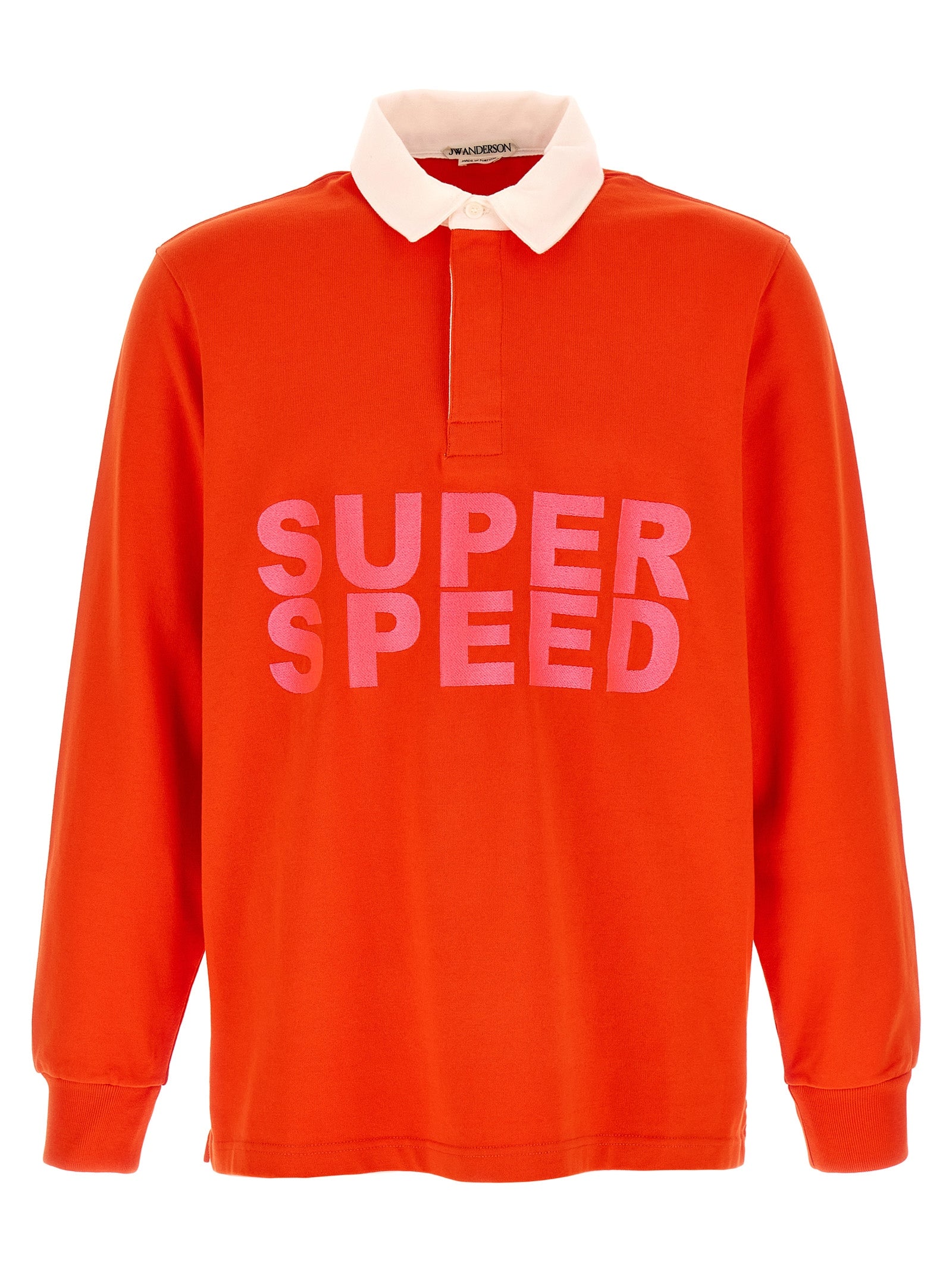 J.W.Anderson Red Cotton Polo Shirt