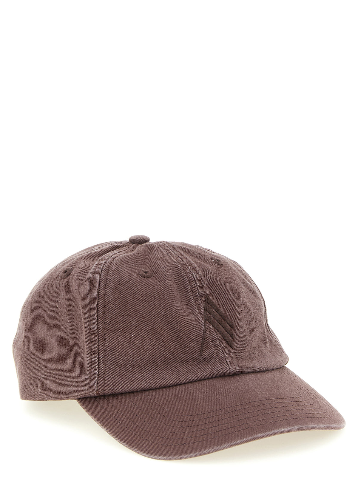 The Attico Brown Cotton Cap (Baseball Hat)