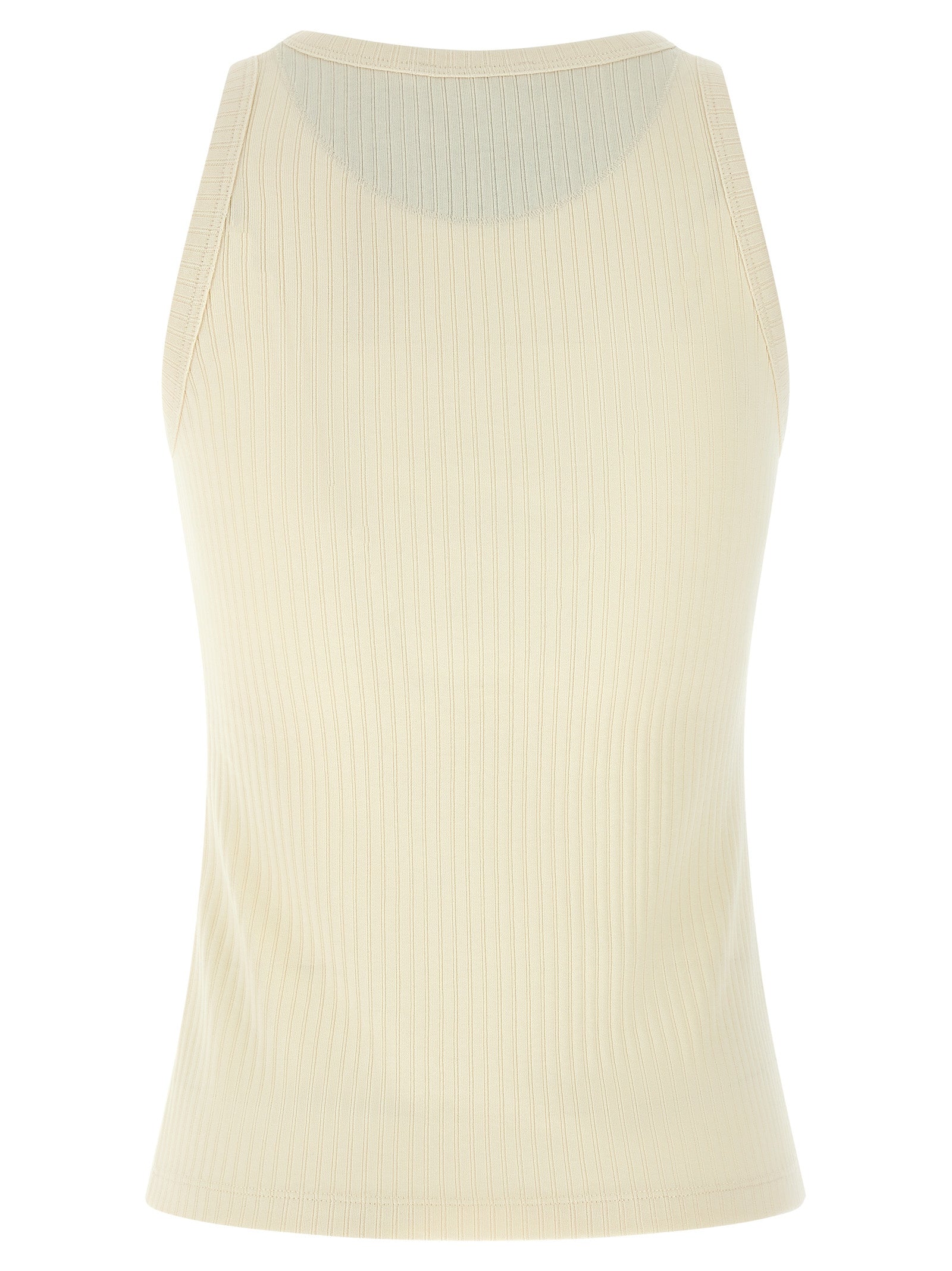 Marni Beige Cotton Tank Tops