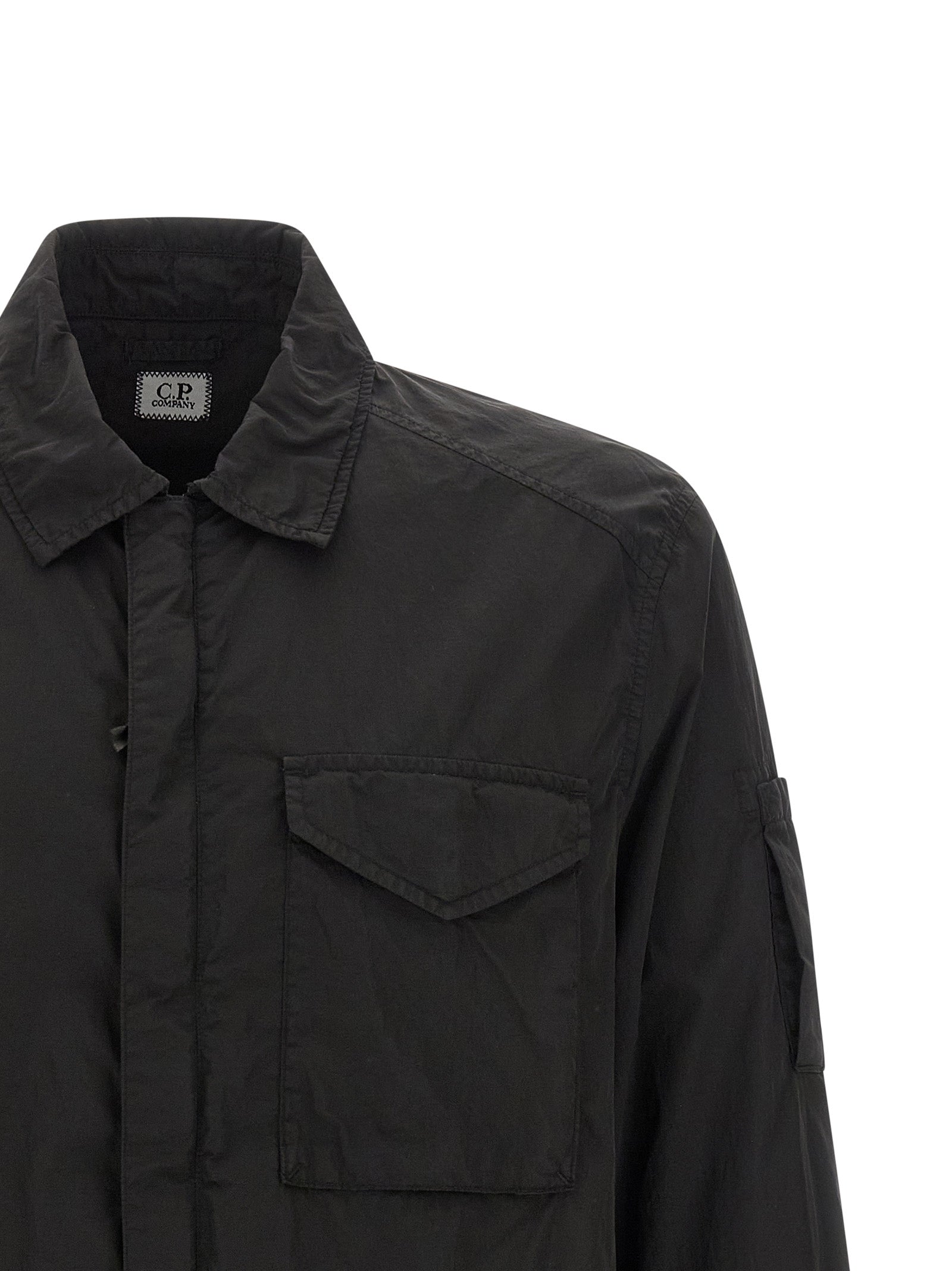 C.P. Company Black Polyamide Blouse