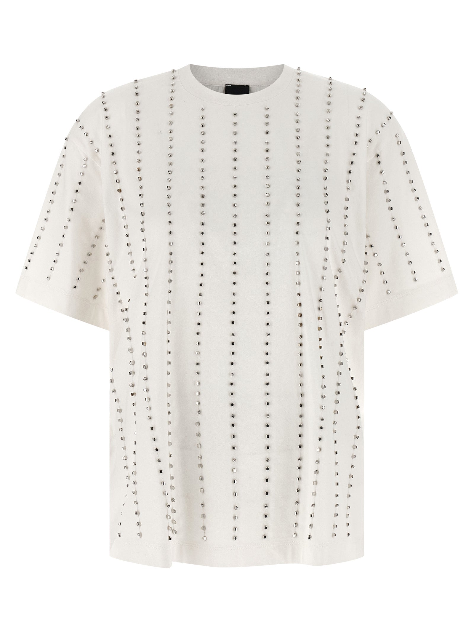 PINKO White Cotton T-Shirt