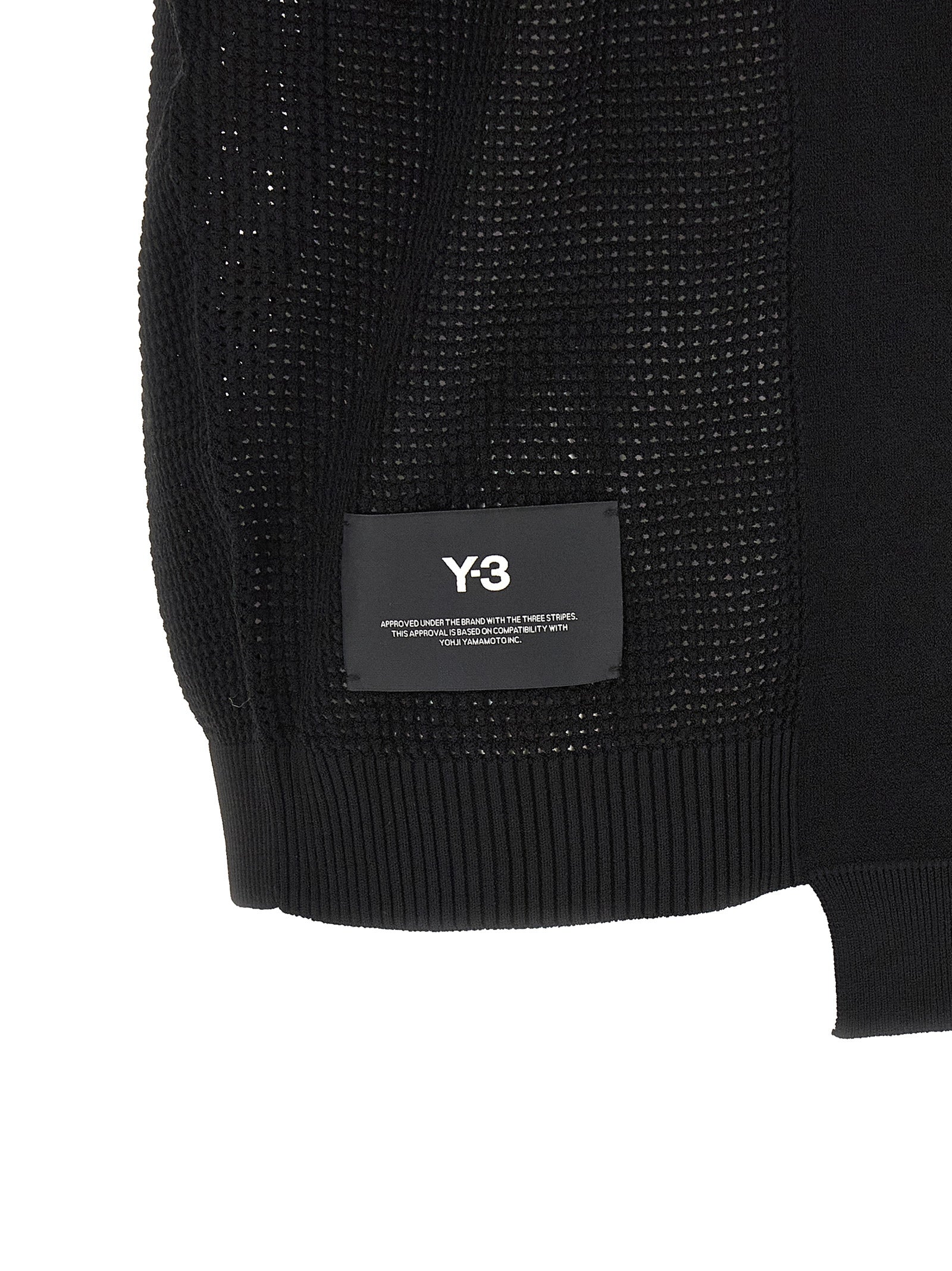 Y-3 Black Rayon Sleeveless Jacket