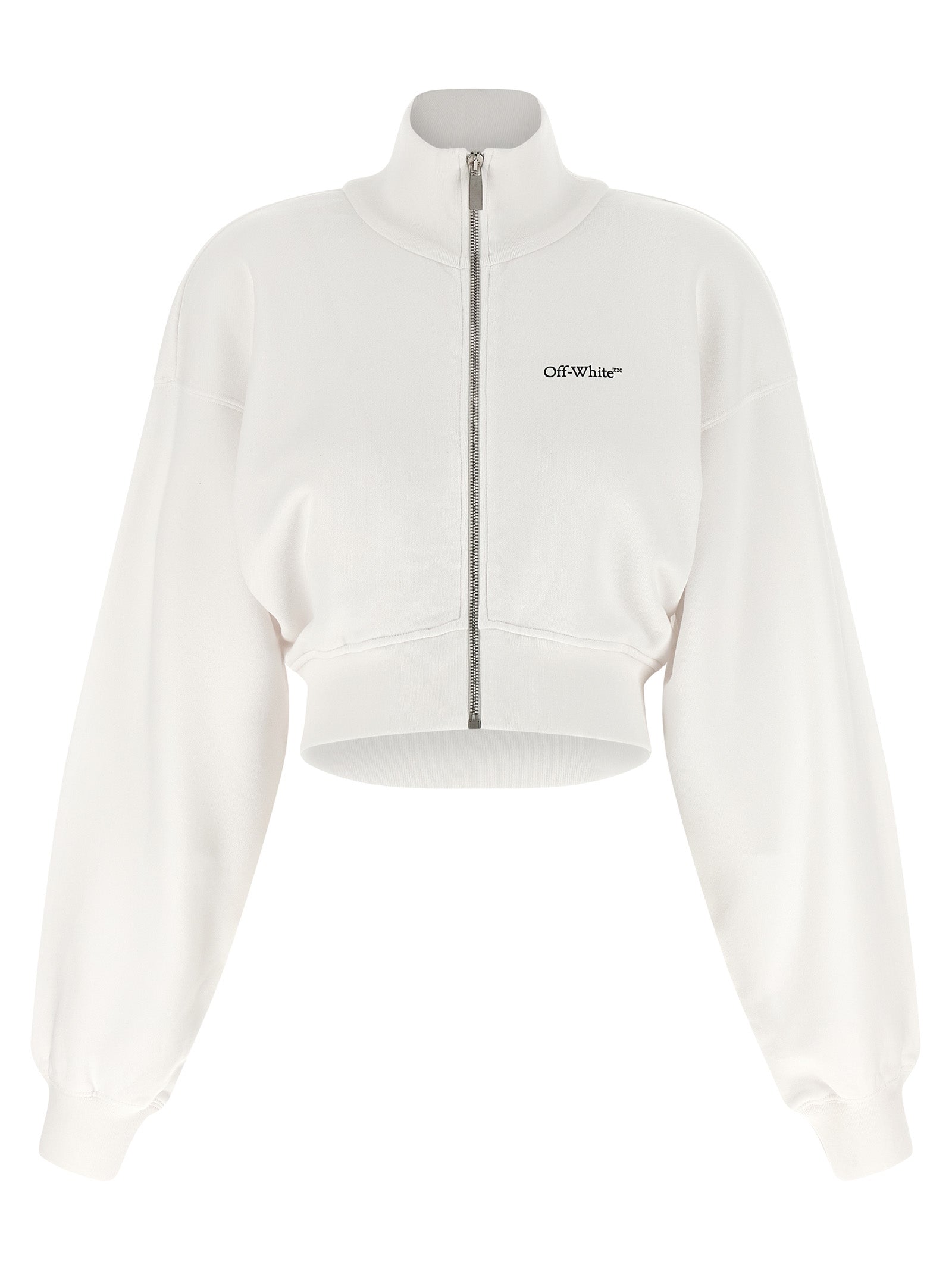 Off-White White Cotton Sweatshirt