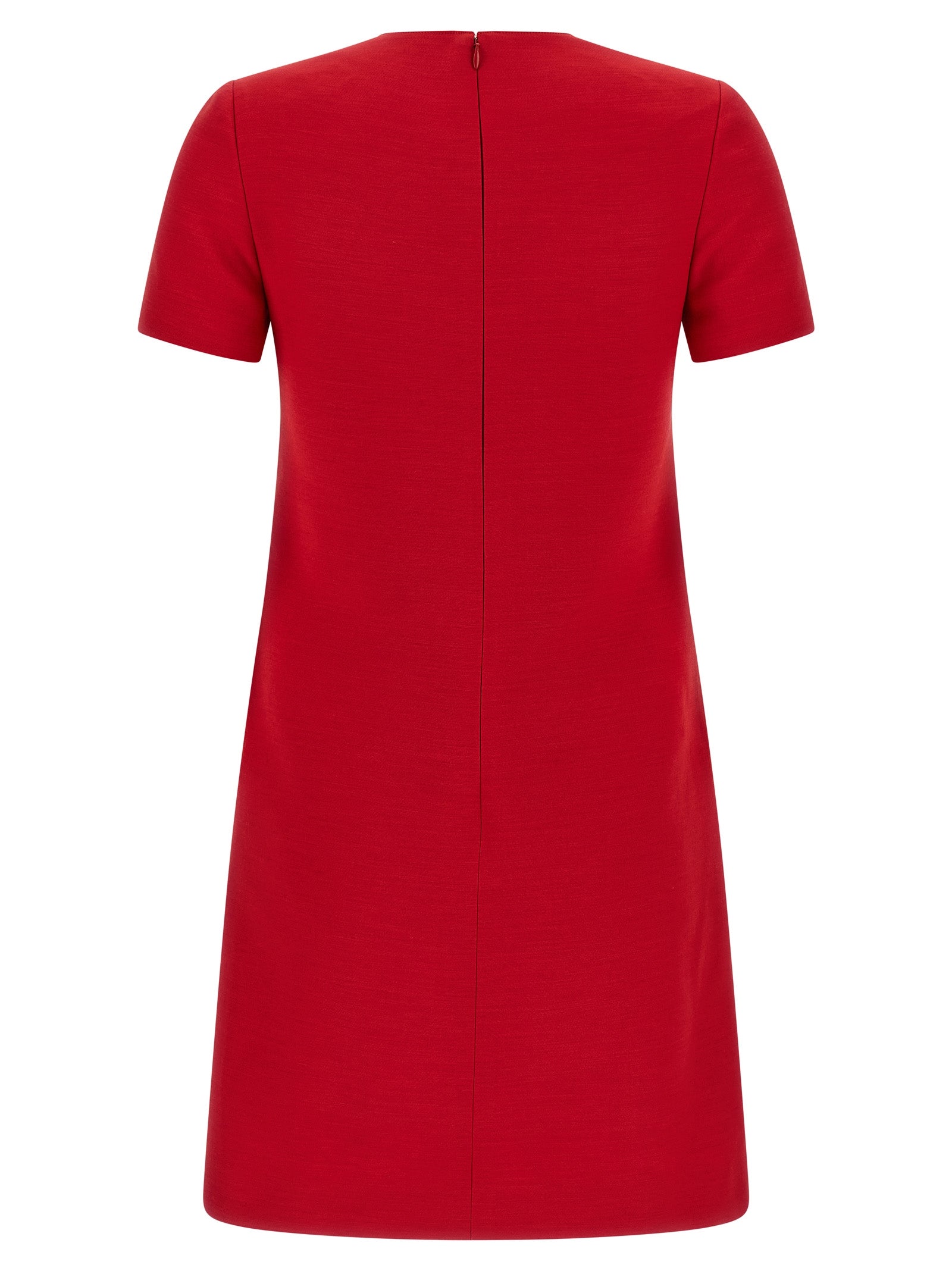 Valentino Garavani Multicolor Virgin Wool Short Dress