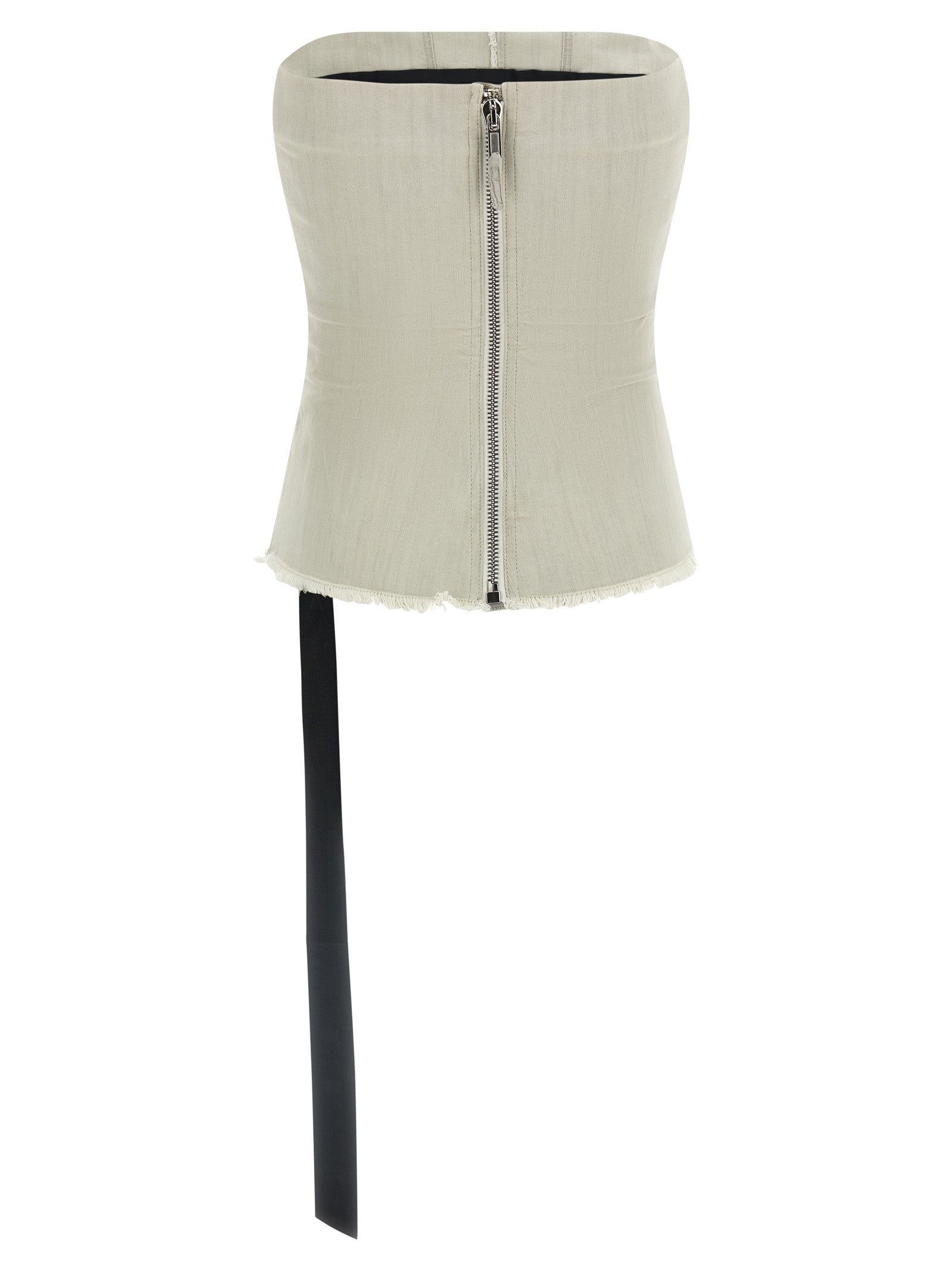 DRKSHDW Gray Cotton Tank Tops