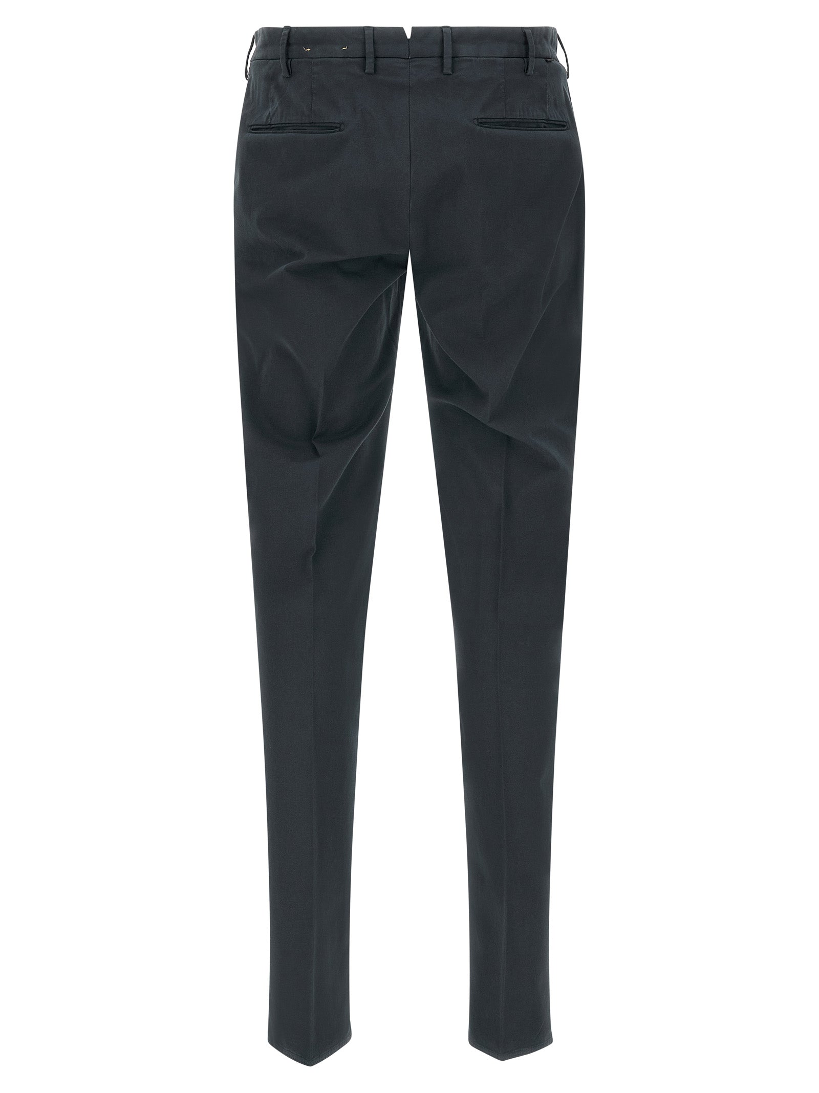 Incotex Blue Cotton Casual Pants