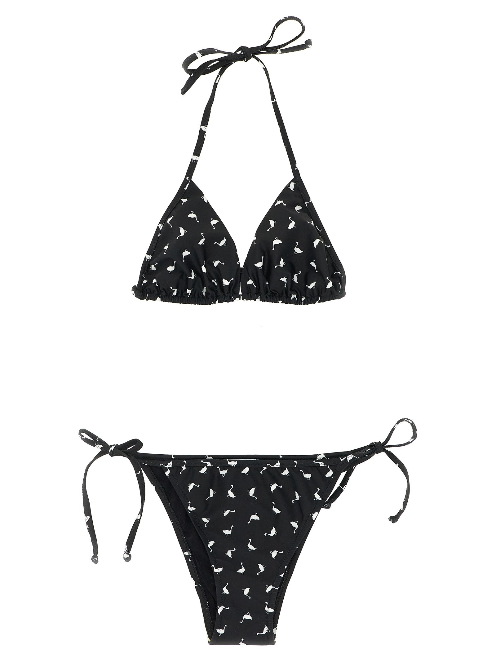 Moschino Bicolor Polyester Bikini