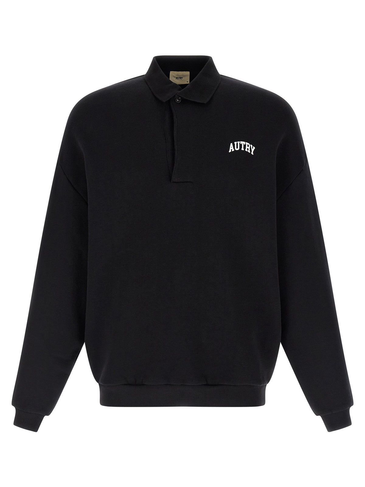 Autry Black Cotton Sweatshirt