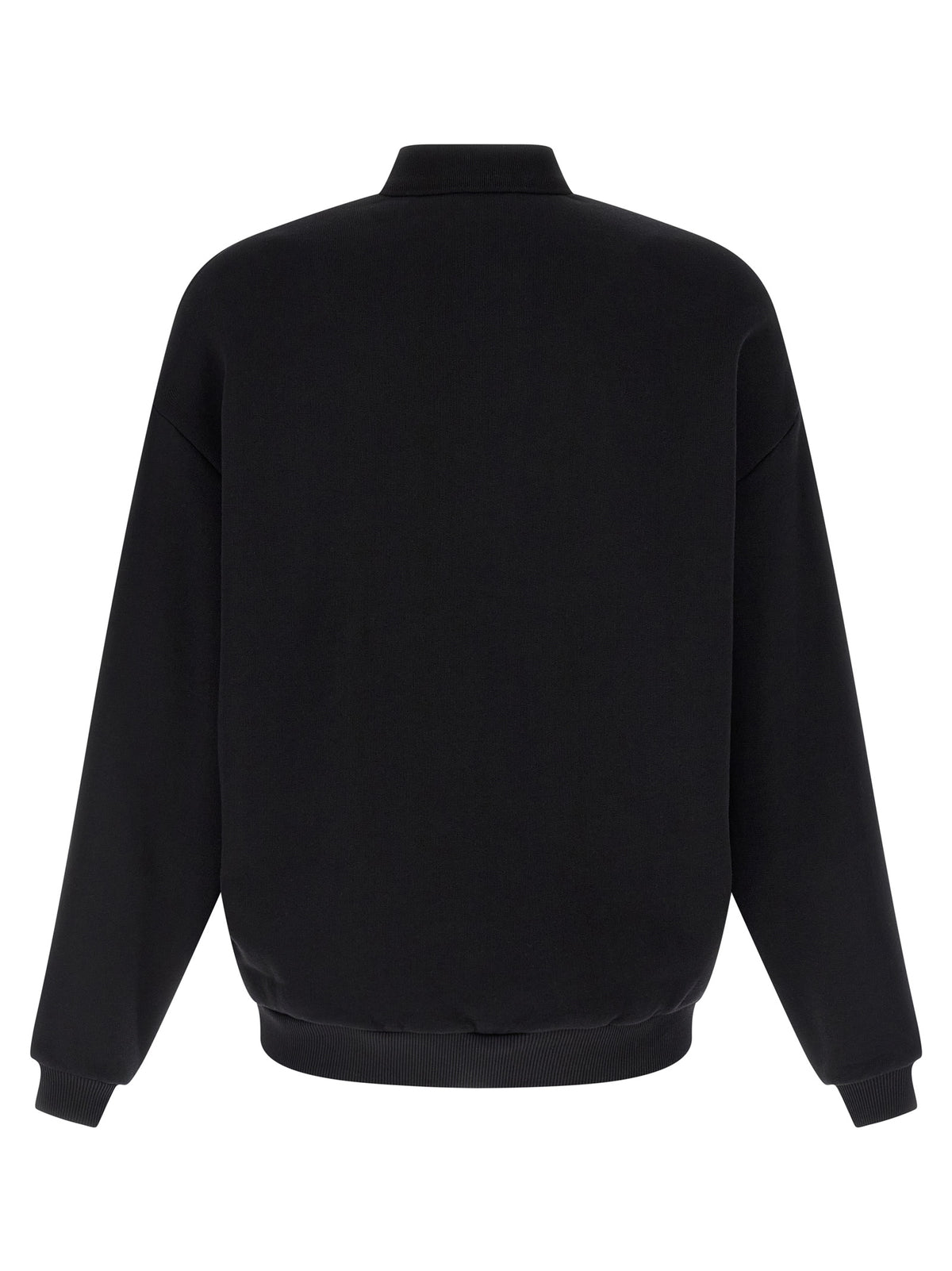 Autry Black Cotton Sweatshirt