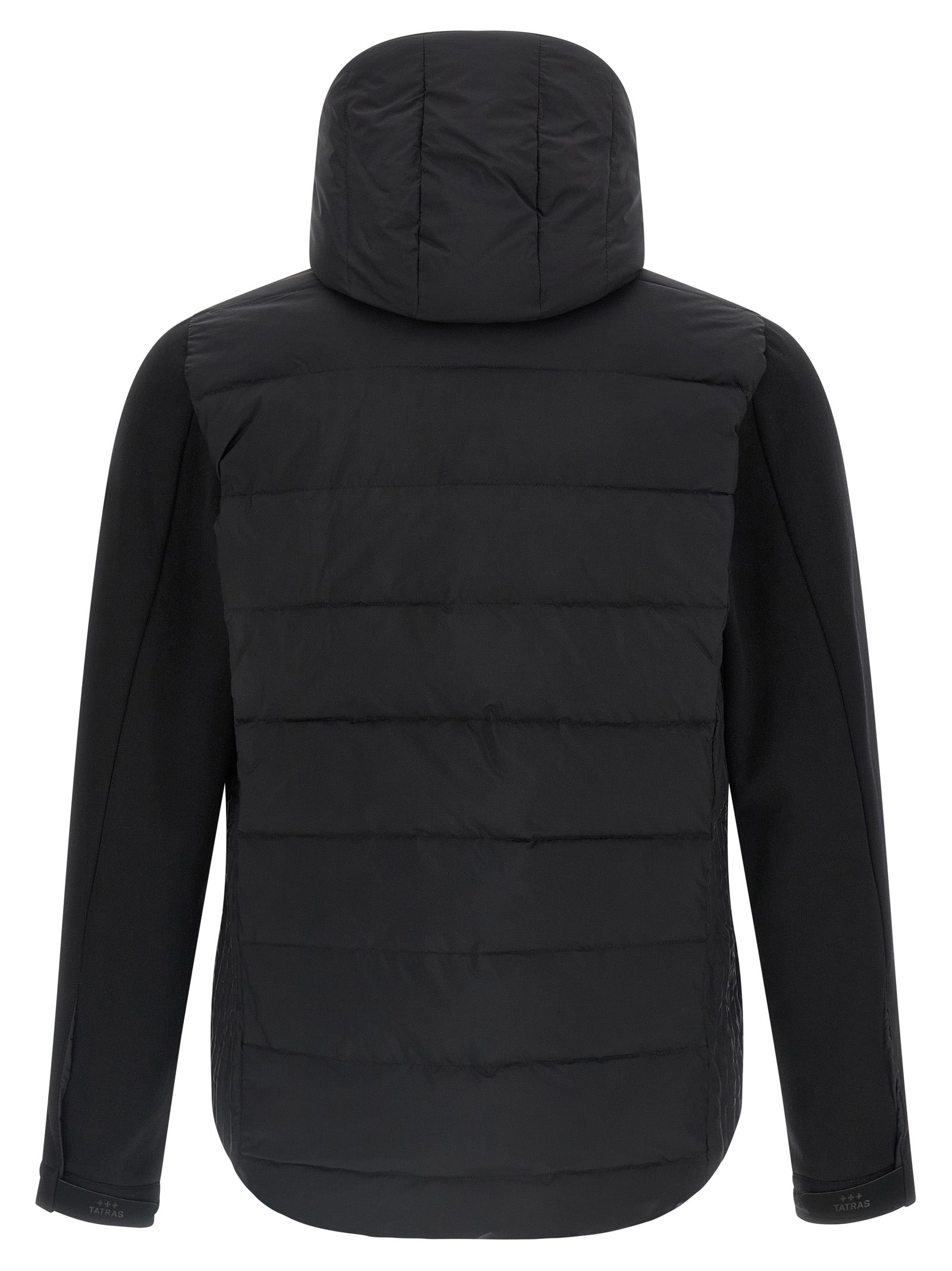 Tatras Black Nylon Full-Length Jacket