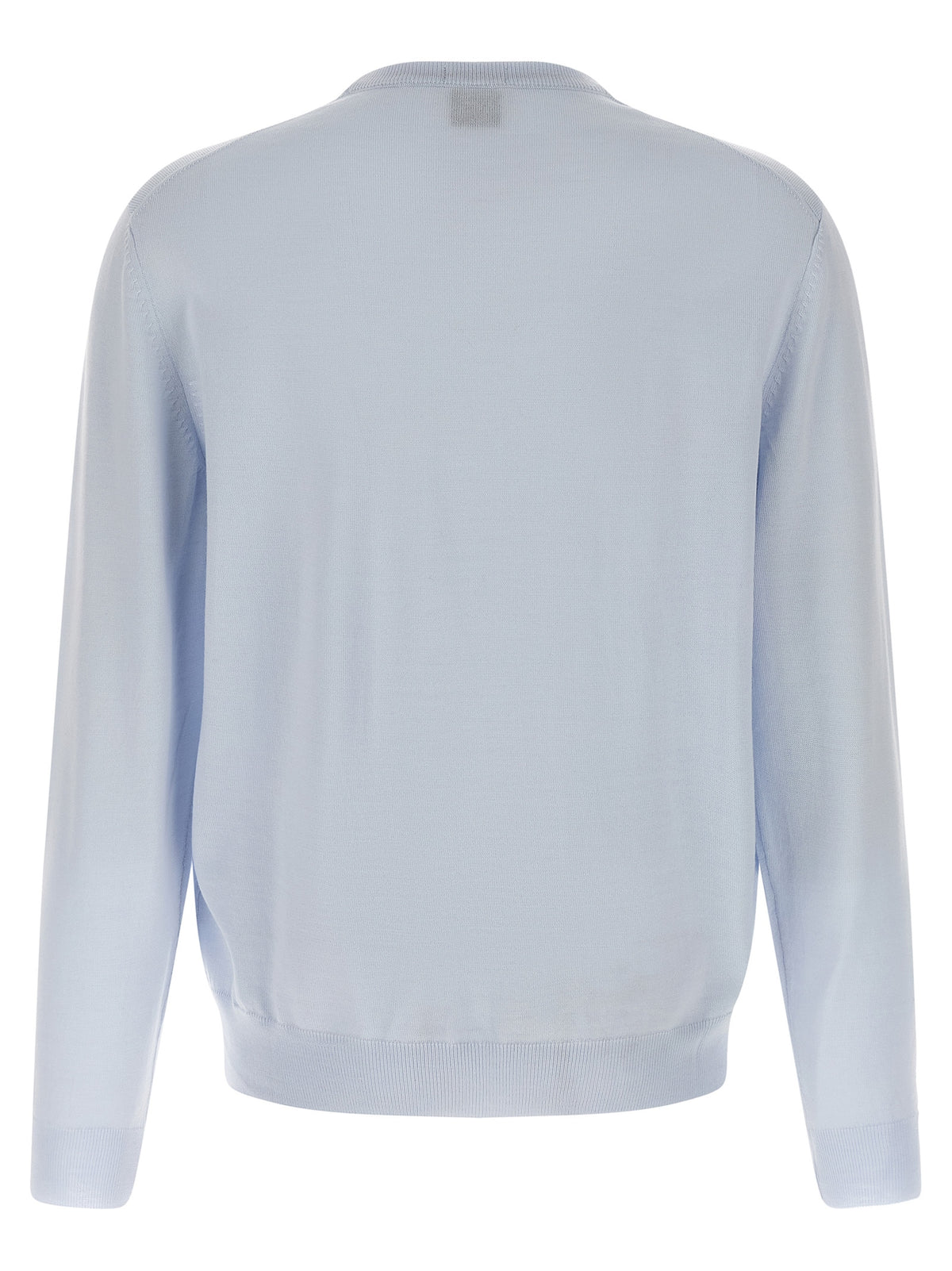 Hugo Boss Blue Virgin Wool Cardigan