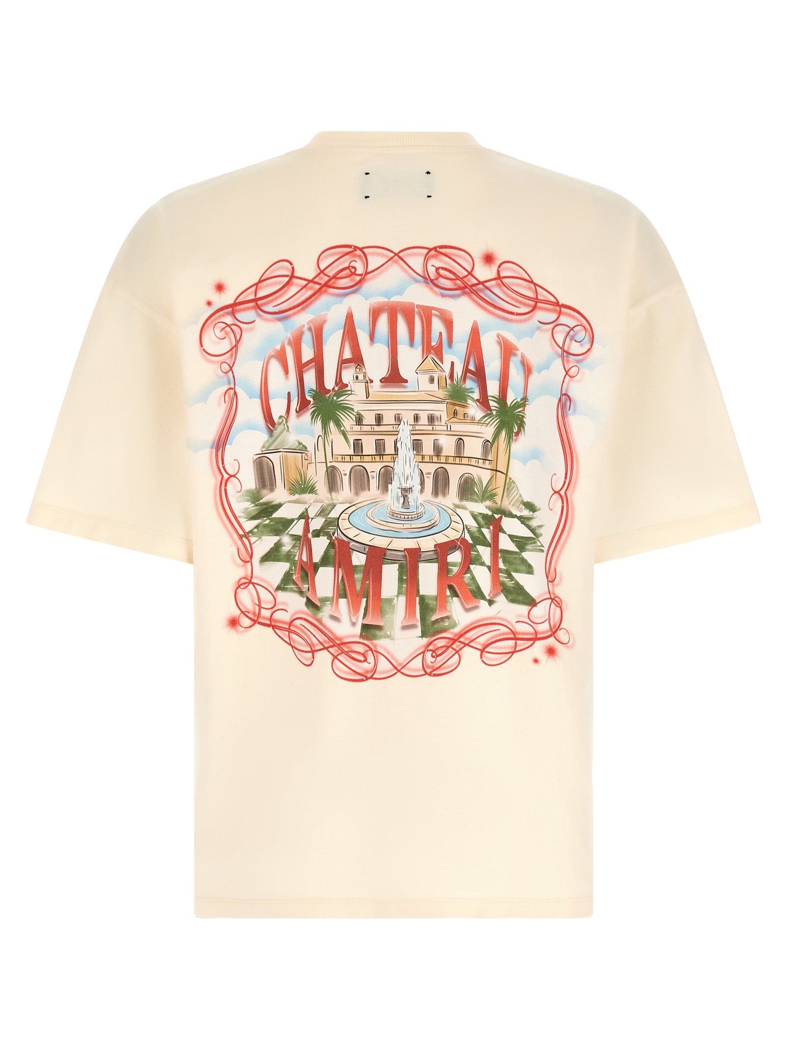Amiri Beige Cotton T-Shirt