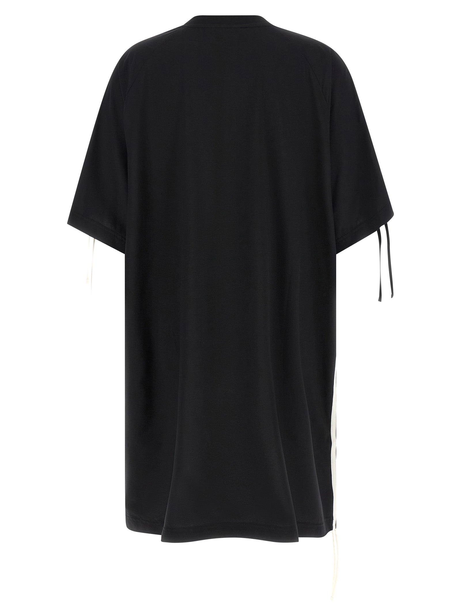 Y-3 Black Polyester Short Dress