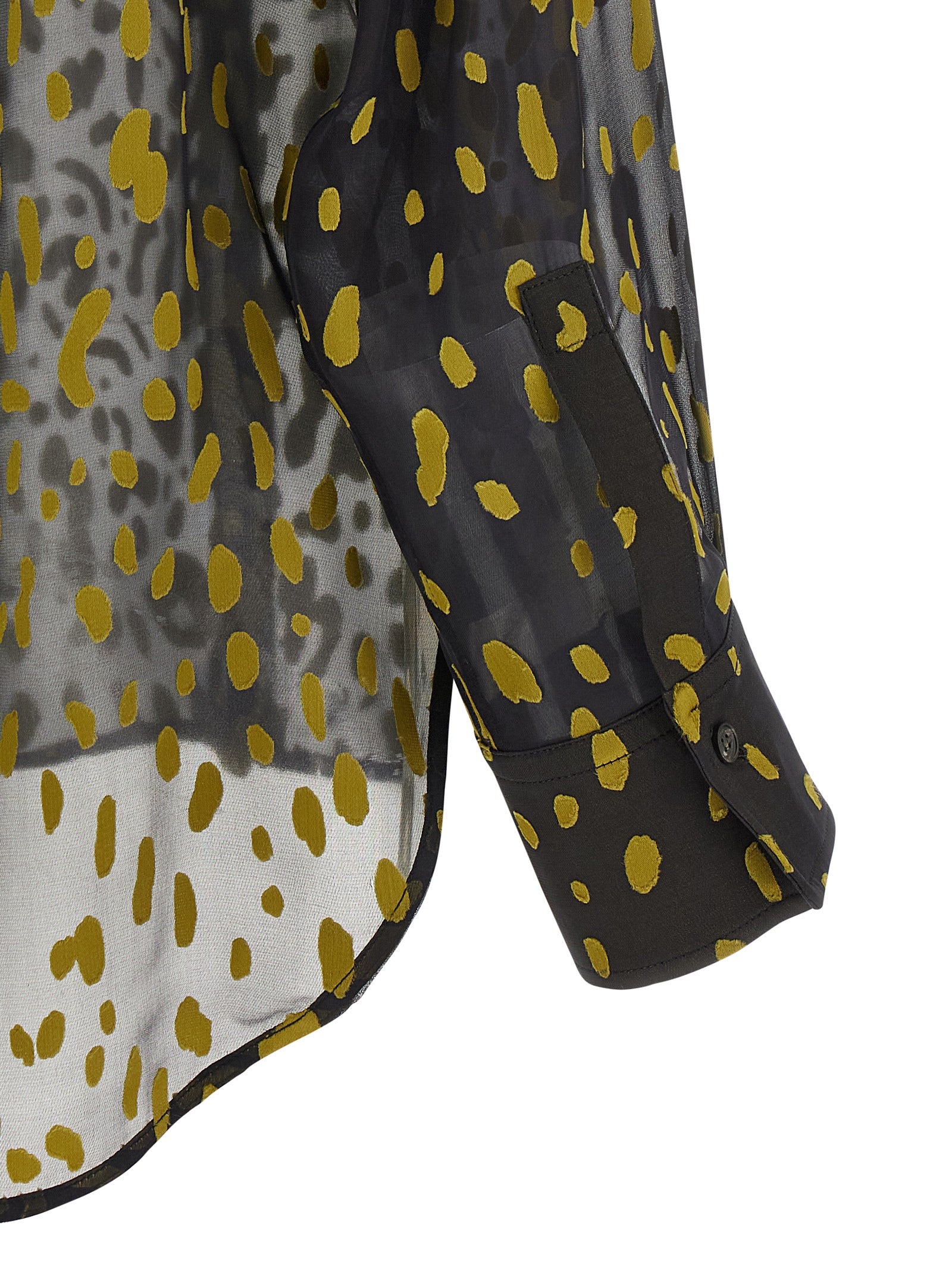 Ferragamo Brown Silk Blouse