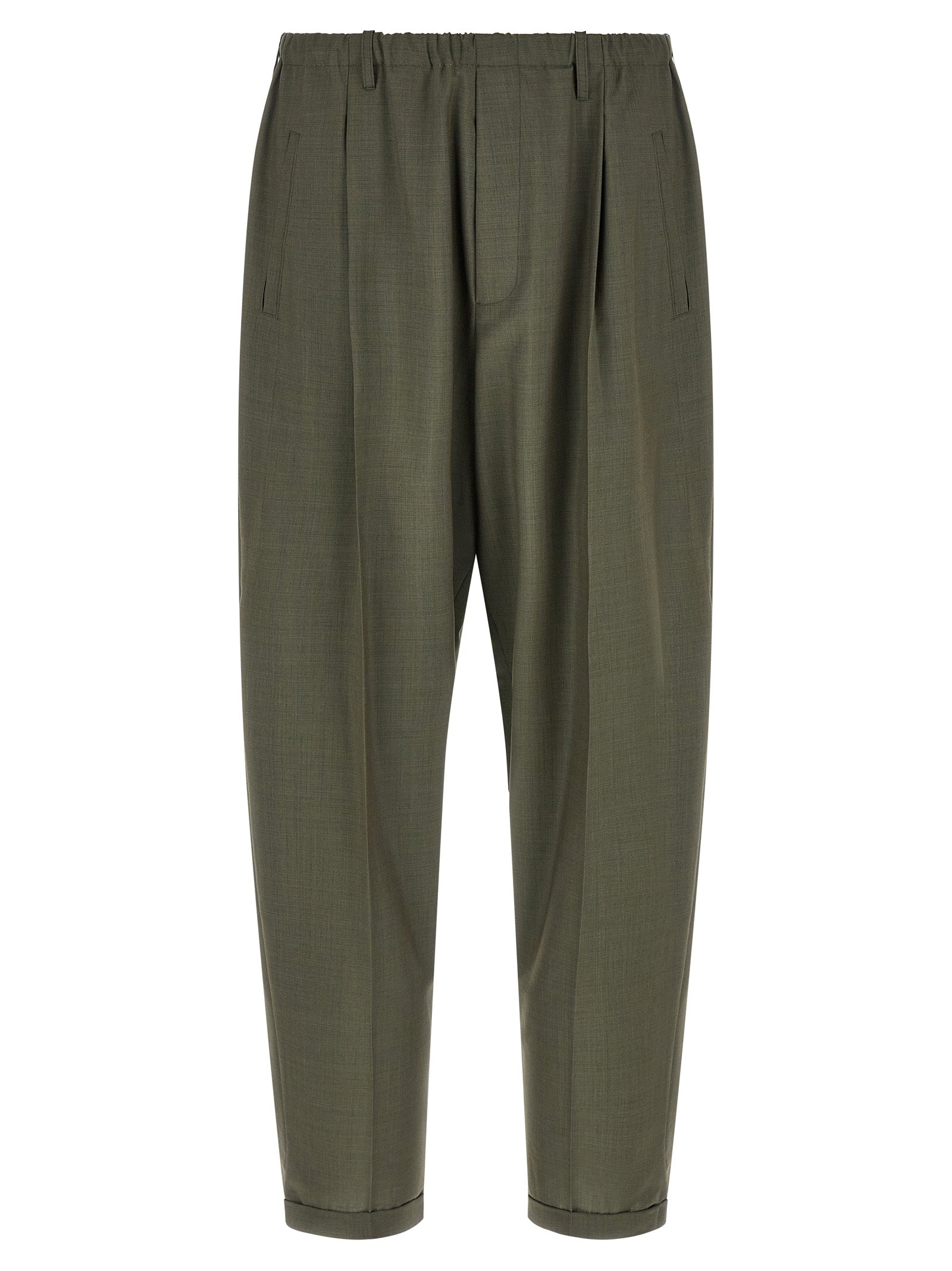 Magliano Bicolor Virgin Wool Casual Pants