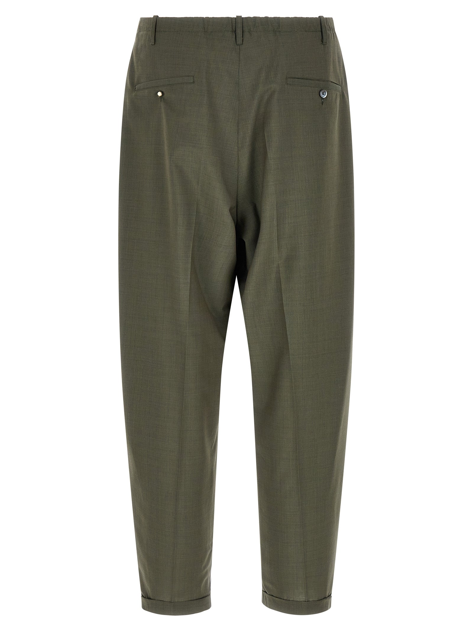 Magliano Bicolor Virgin Wool Casual Pants