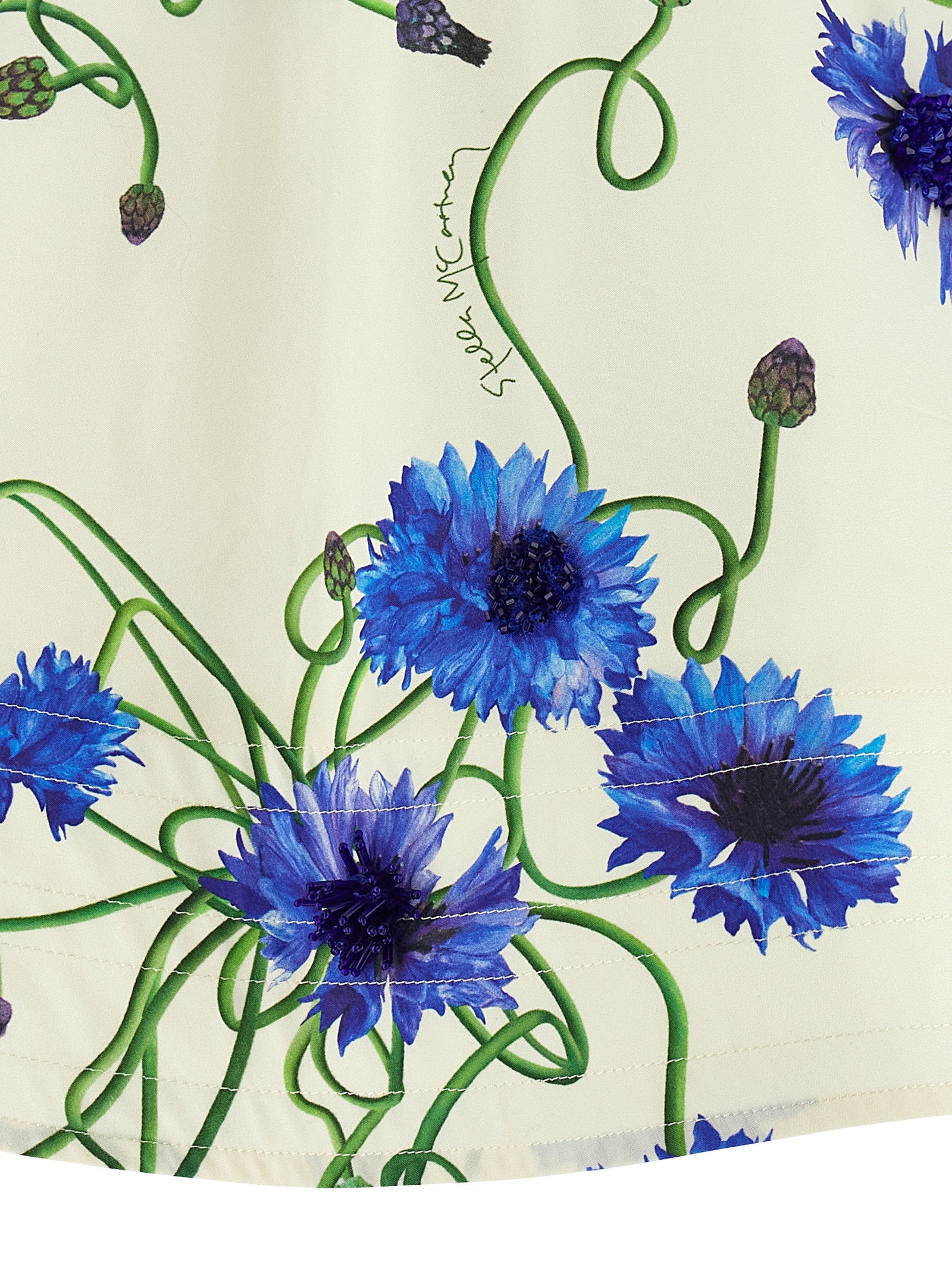 Stella McCartney Blue Cotton Blouse