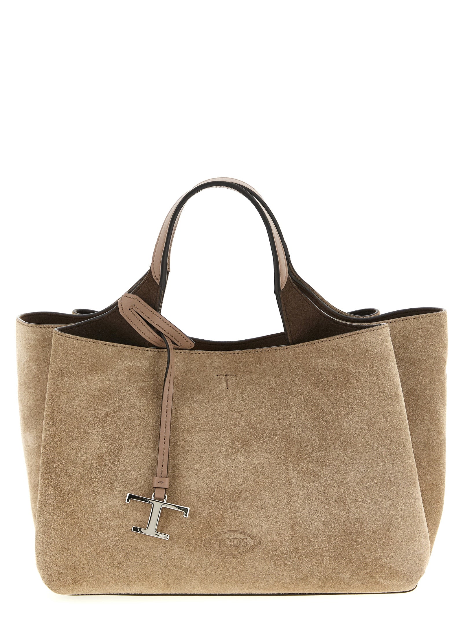 Tod's Beige Calfskin Handbag