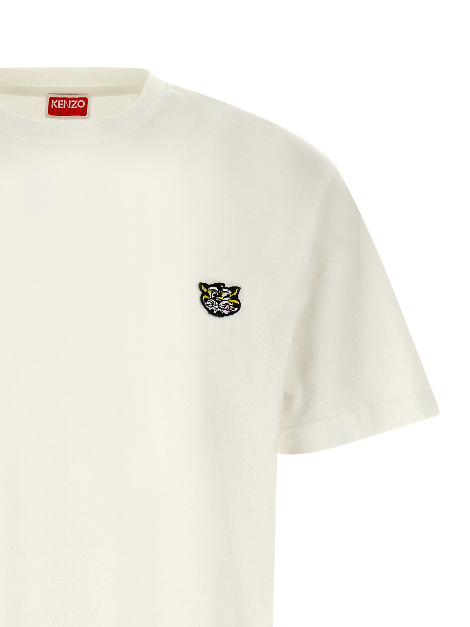 Kenzo White Cotton T-Shirt