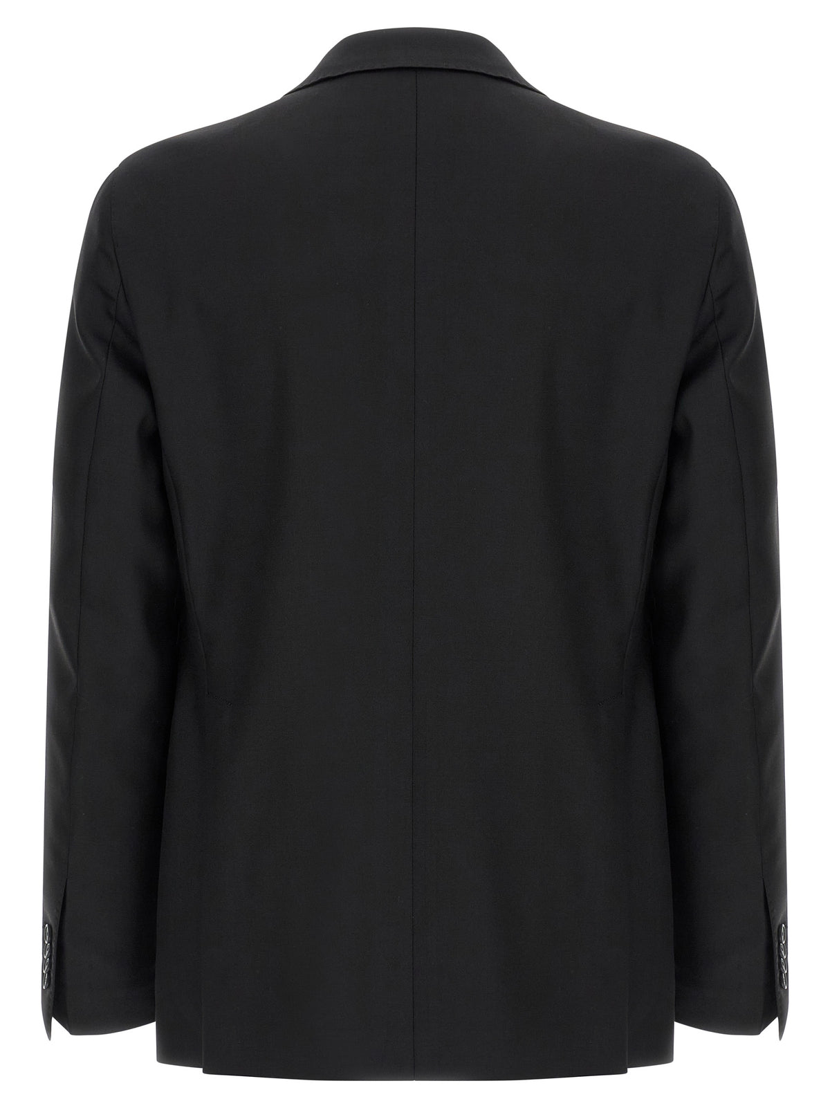 Tagliatore Black Virgin Wool Two-Piece Suit