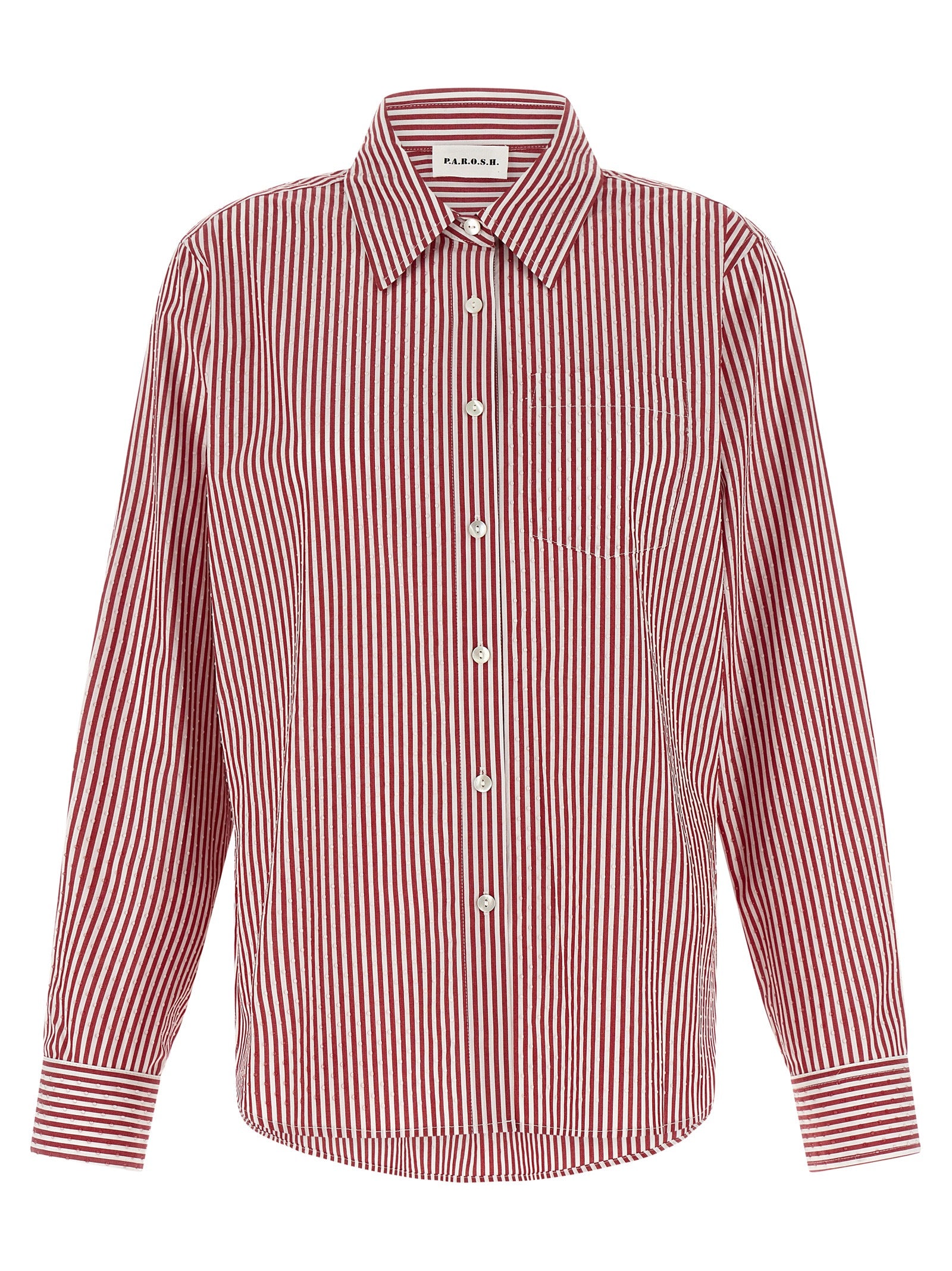 P.A.R.O.S.H. Multicolor Cotton Blouse