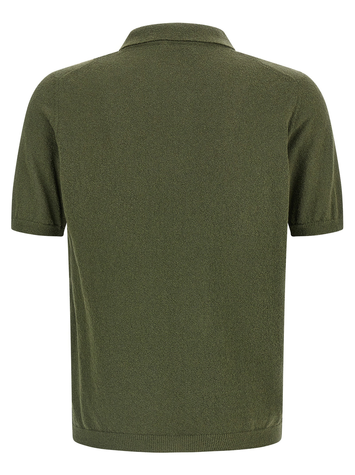 Roberto Collina Bicolor Cotton Polo Shirt