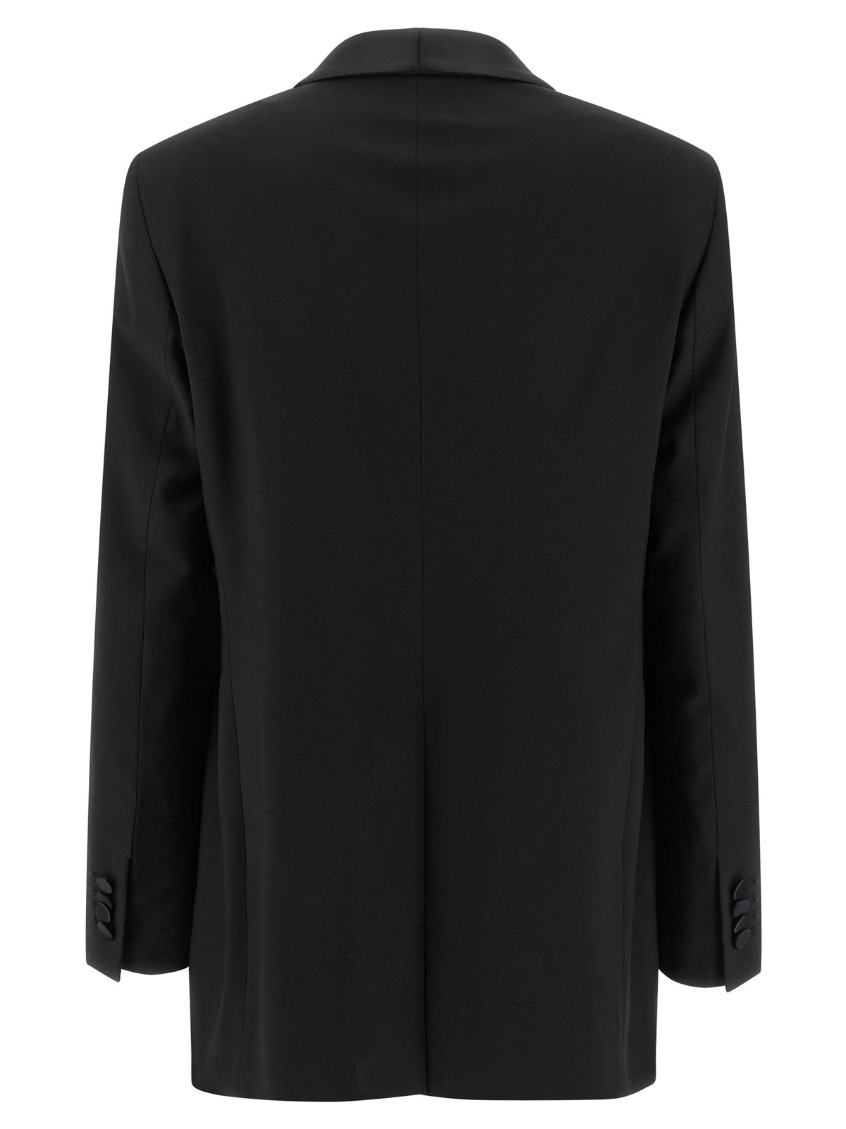 Tagliatore Black Virgin Wool Two-Piece Suit