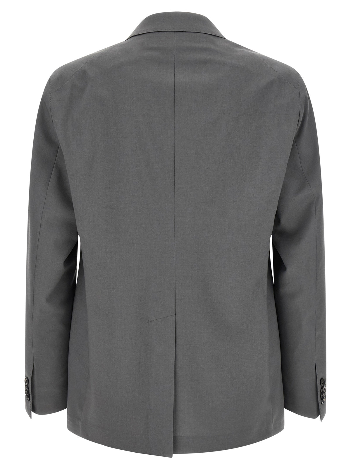 Tagliatore Gray Virgin Wool Two-Piece Suit