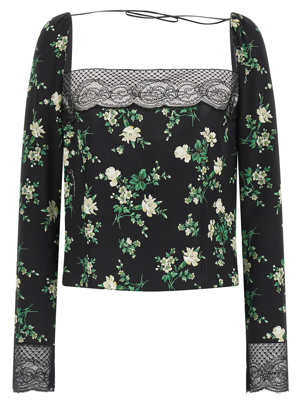 Dolce & Gabbana Black Sisal Tank Tops