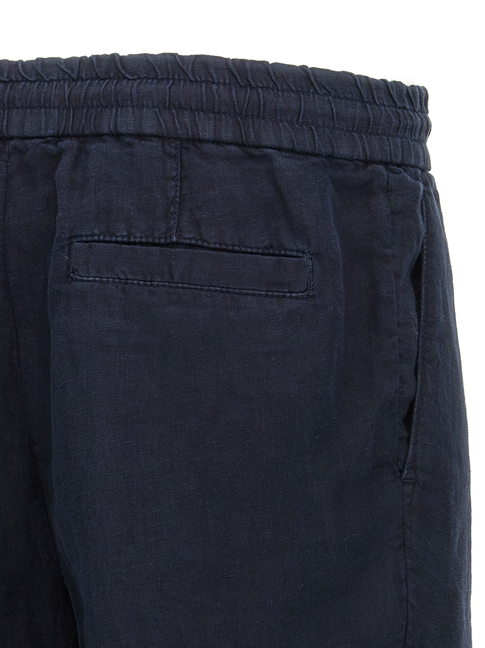 Brunello Cucinelli Blue Linen Bermuda Shorts
