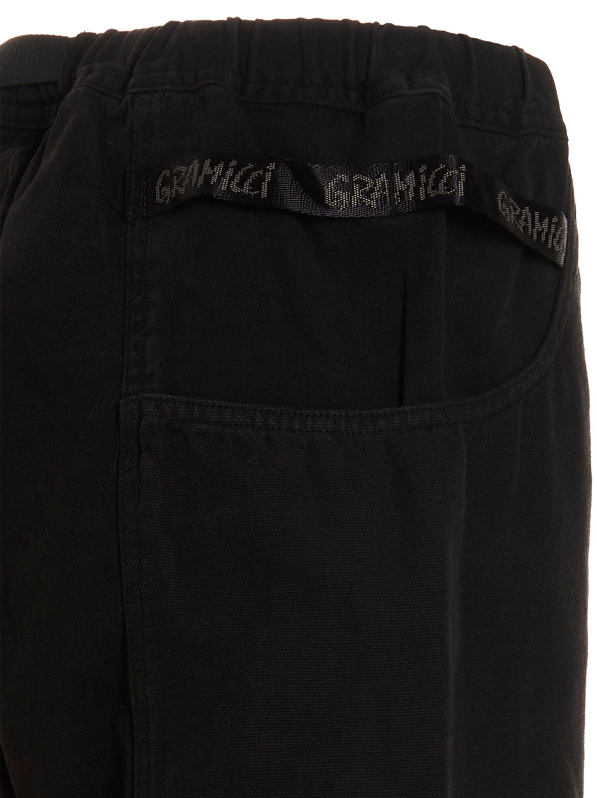 Gramicci Black Cotton Cargo Pants