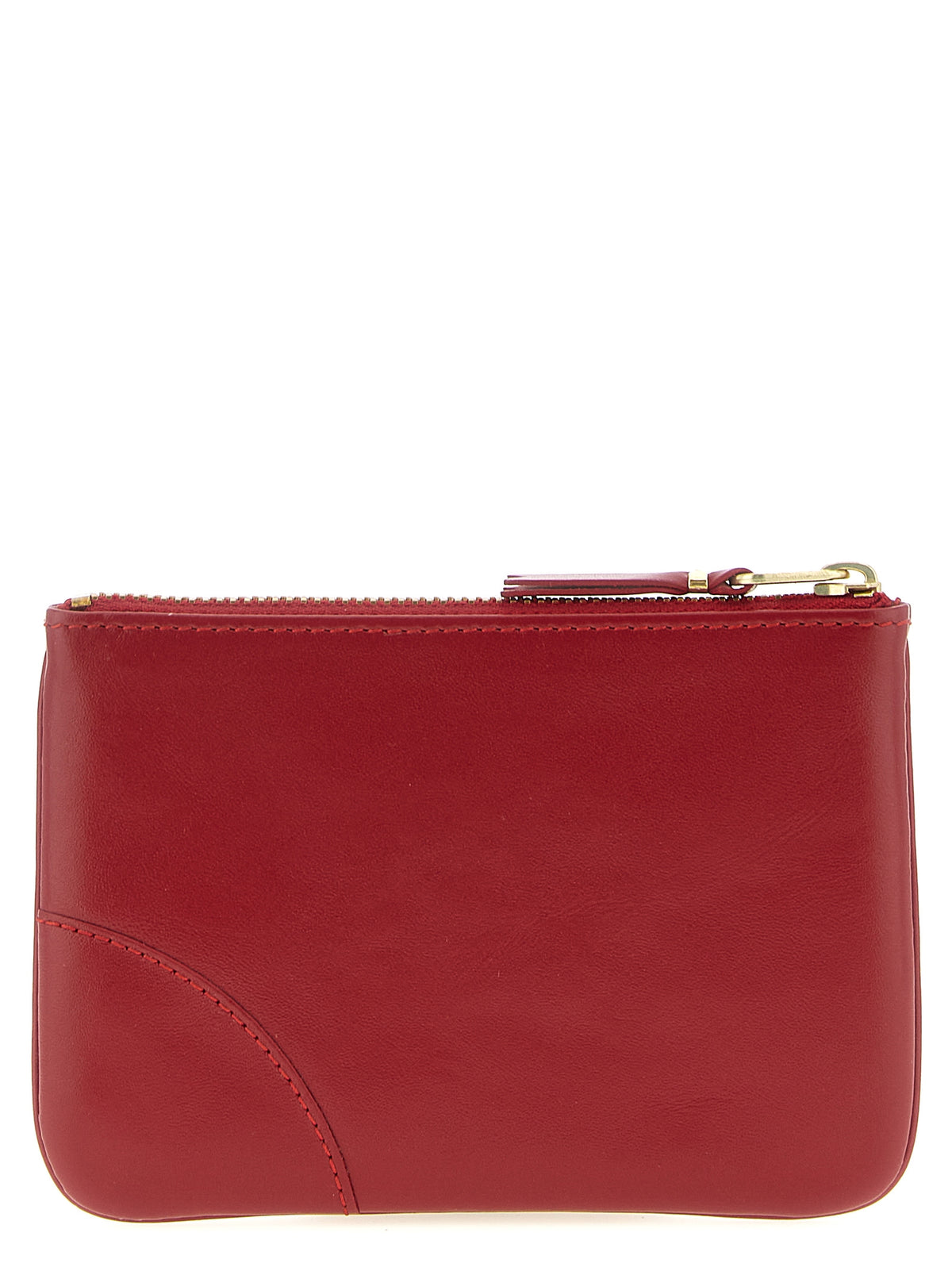 Comme Des Garçons Red Calfskin Cardholder