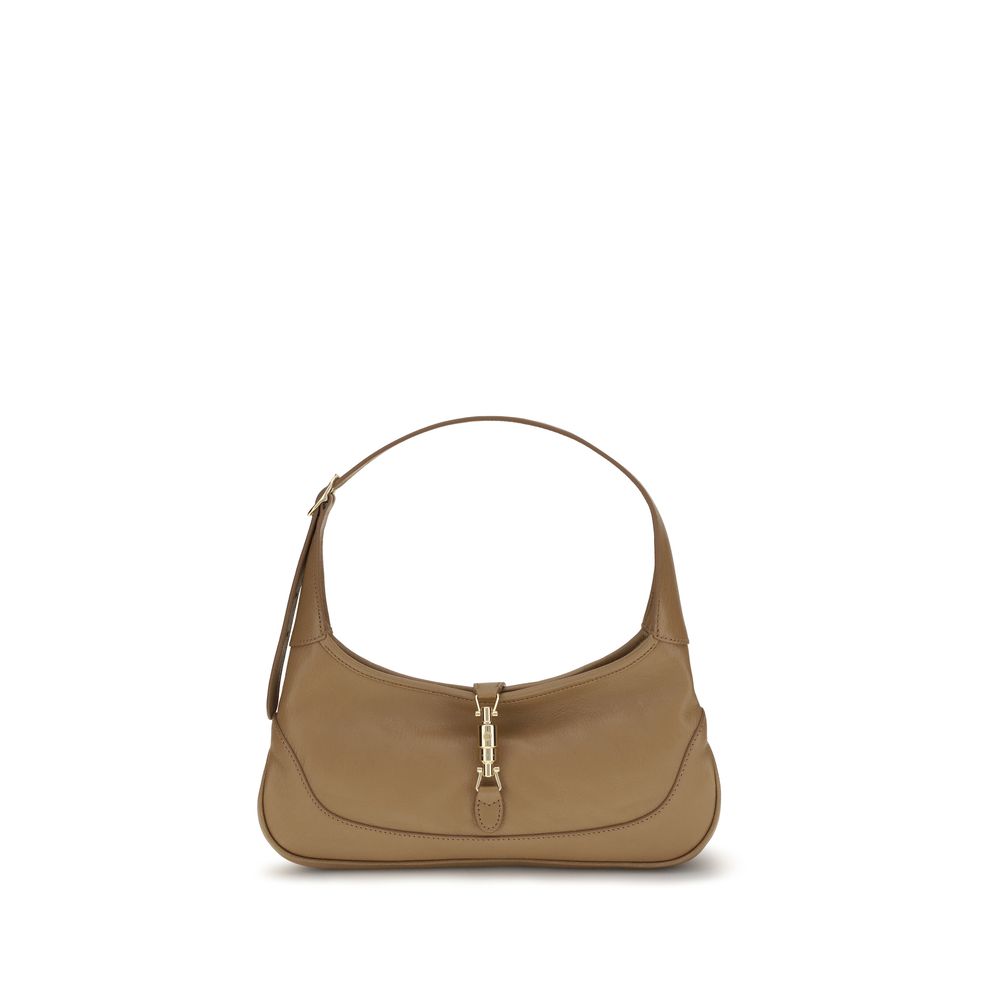 Gucci Beige Calf Leather Bos Taurus Shoulder Bag