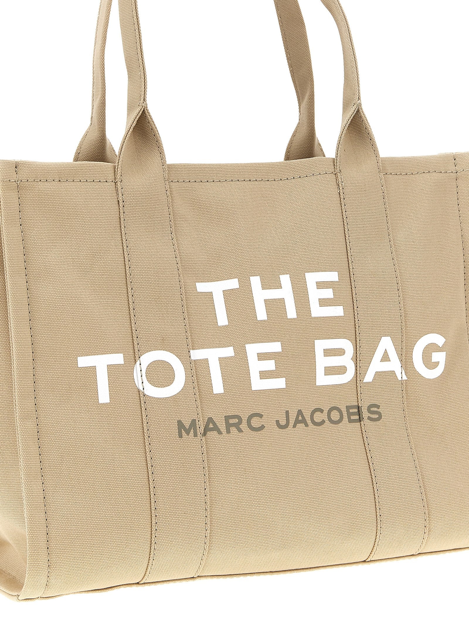 Marc Jacobs Beige Cotton Tote Bag