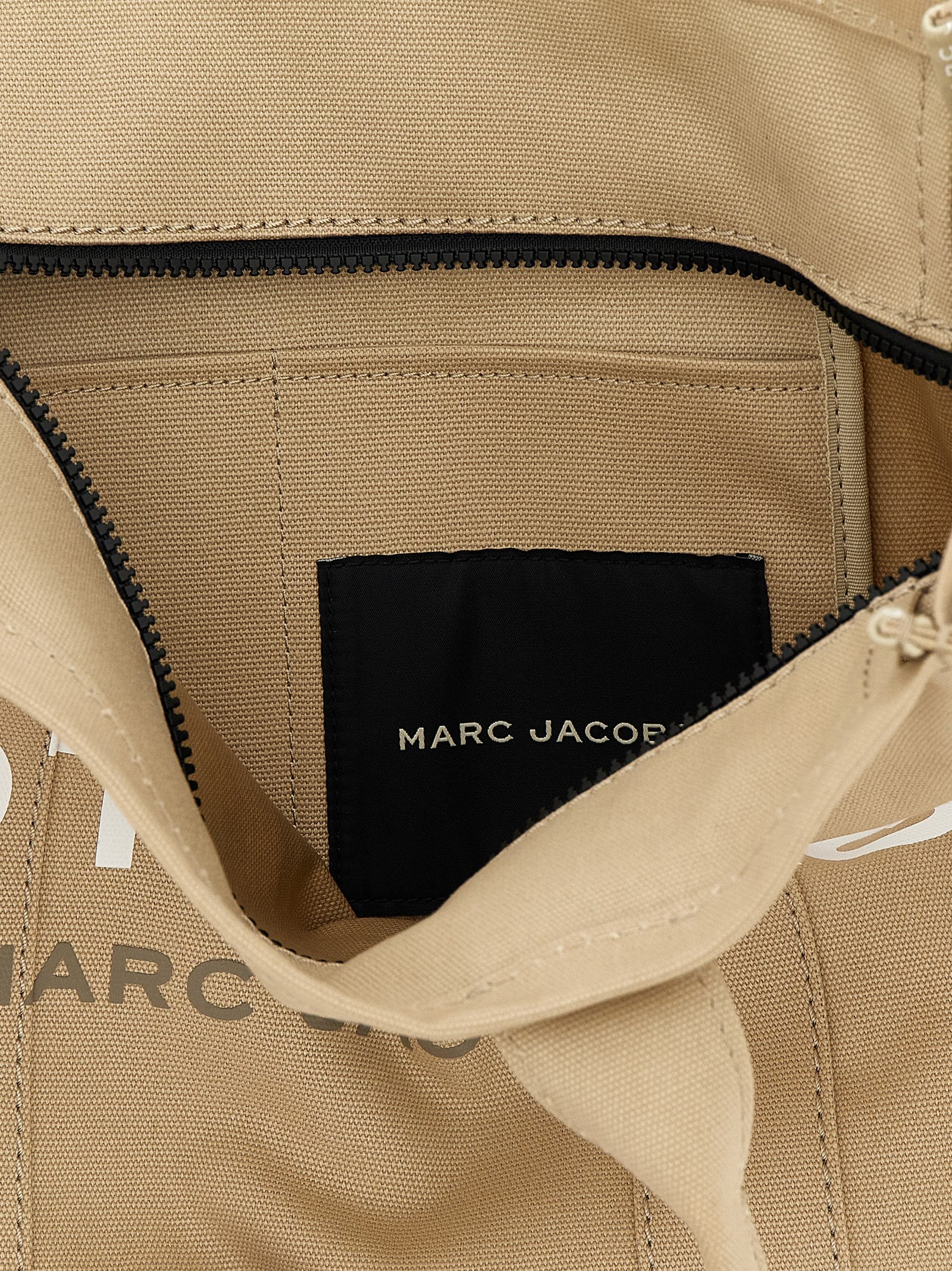 Marc Jacobs Beige Cotton Tote Bag