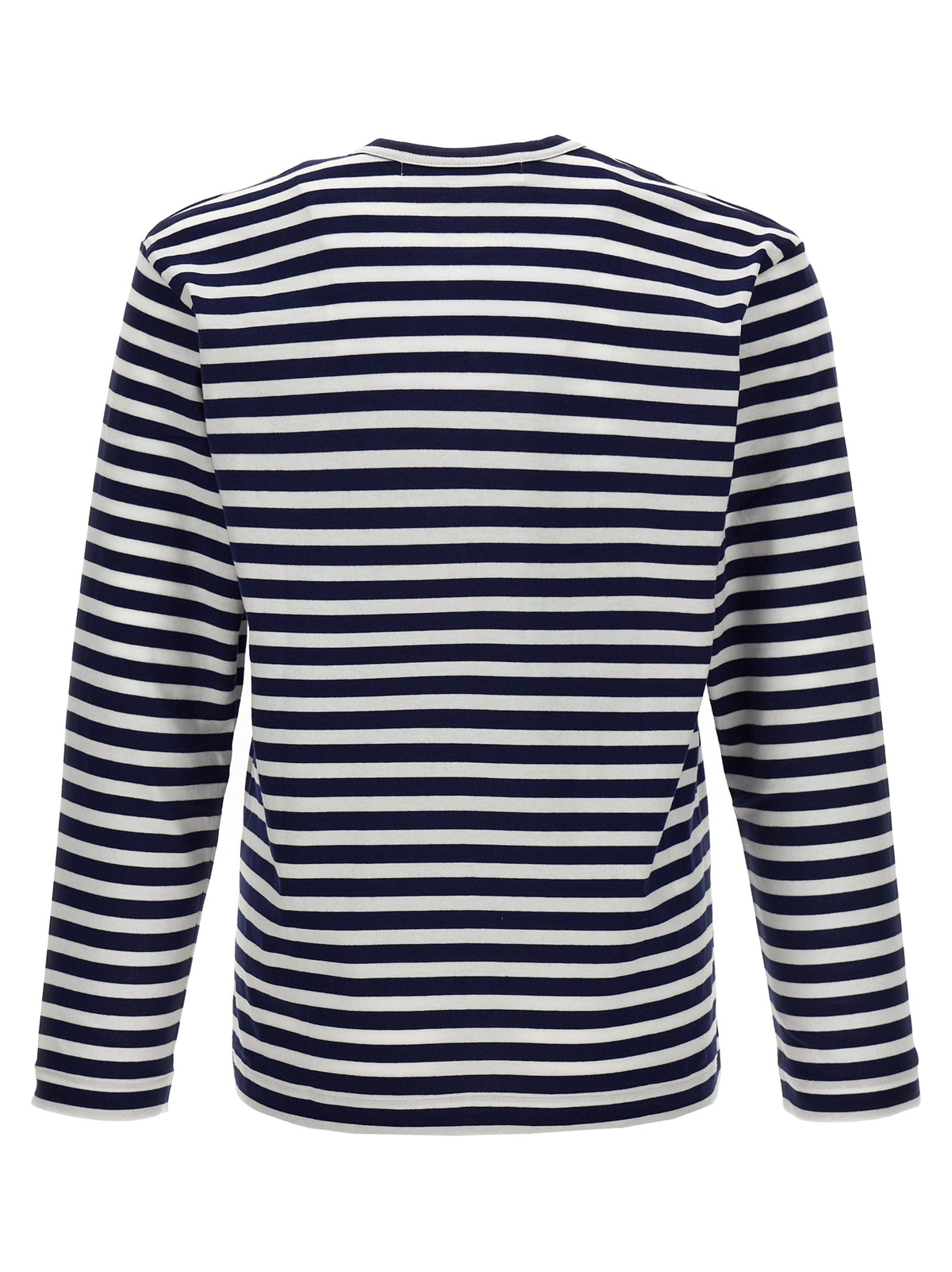 Comme Des Garçons Play Blue Cotton Long Sleeve T-Shirt