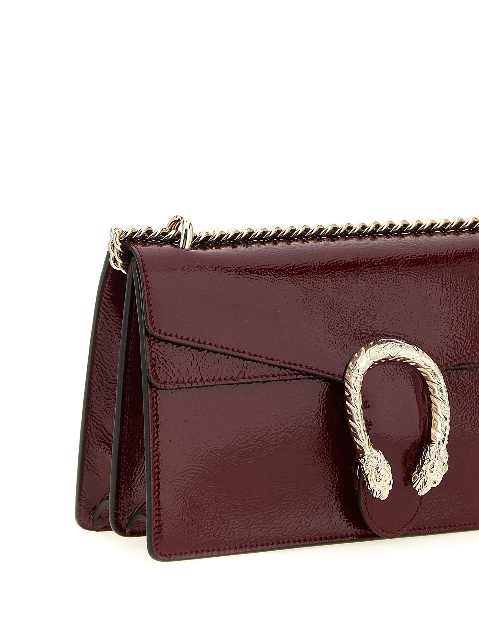 Gucci Red Calfskin Shoulder Bag