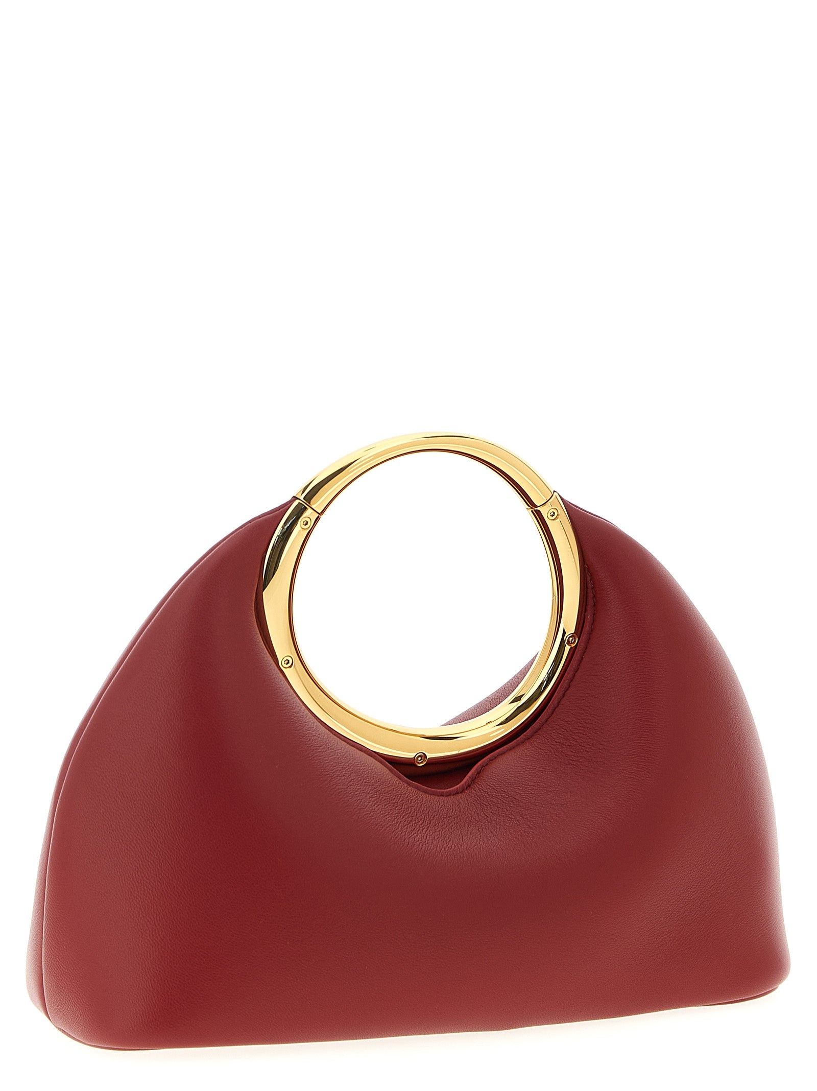 Jacquemus Red Lamb Leather Handbag