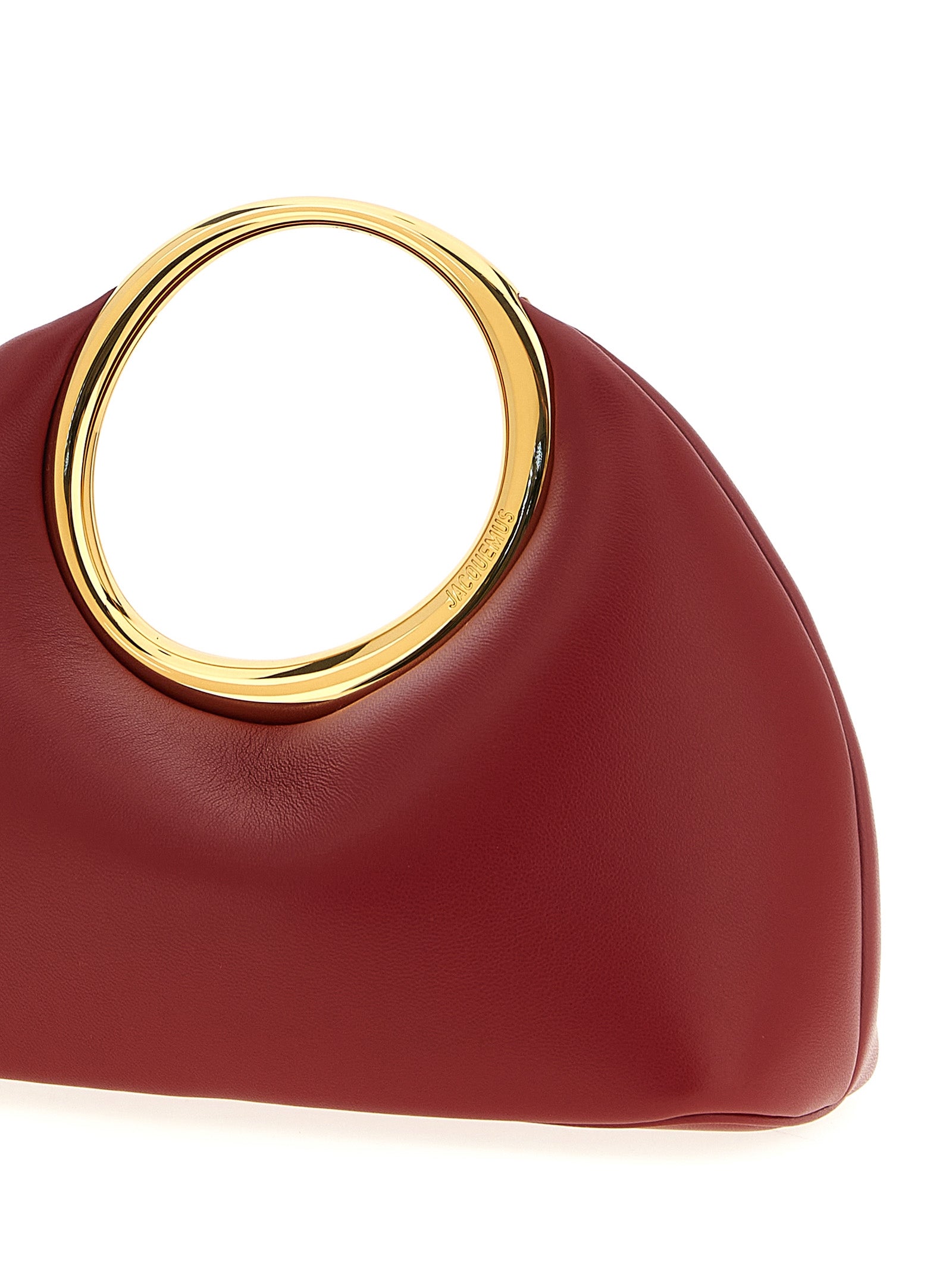 Jacquemus Red Lamb Leather Handbag