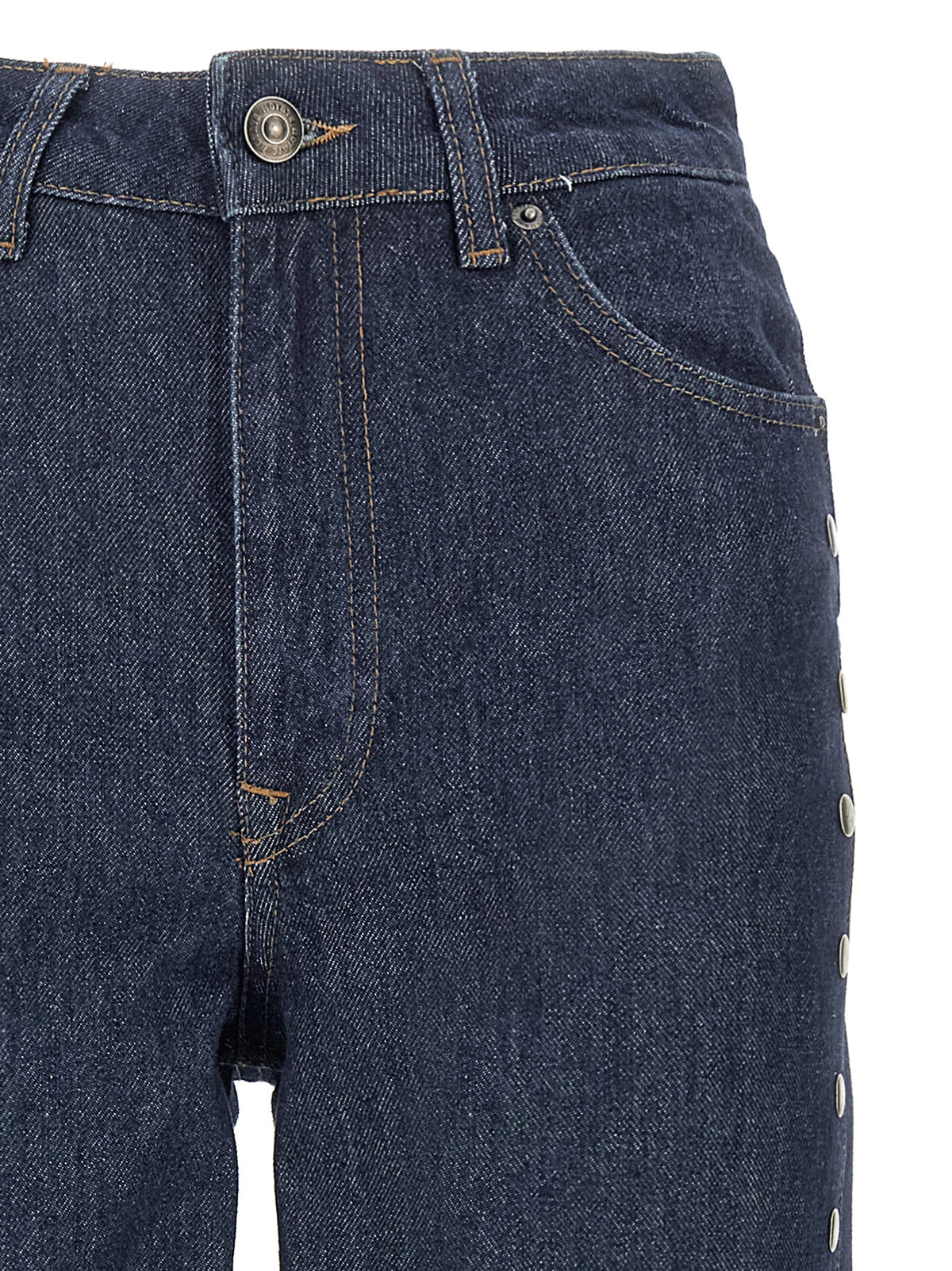 ROTATE BIRGER CHRISTENSEN Blue Cotton Jeans Denim