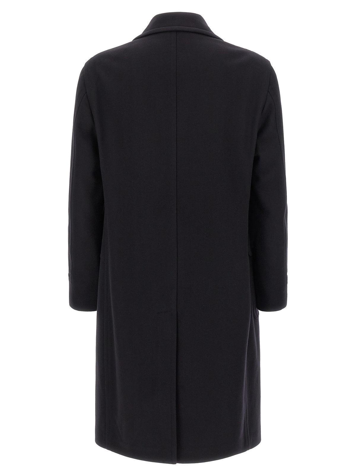 Tagliatore Blue Wool Coat