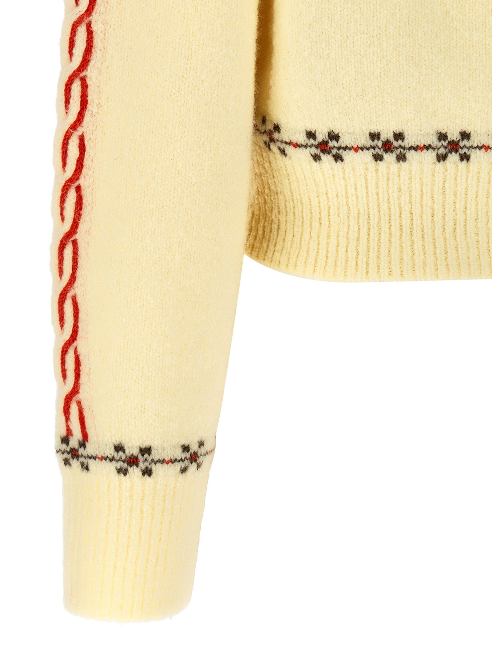 Guest in Residence Multicolor Wool Cardigan
