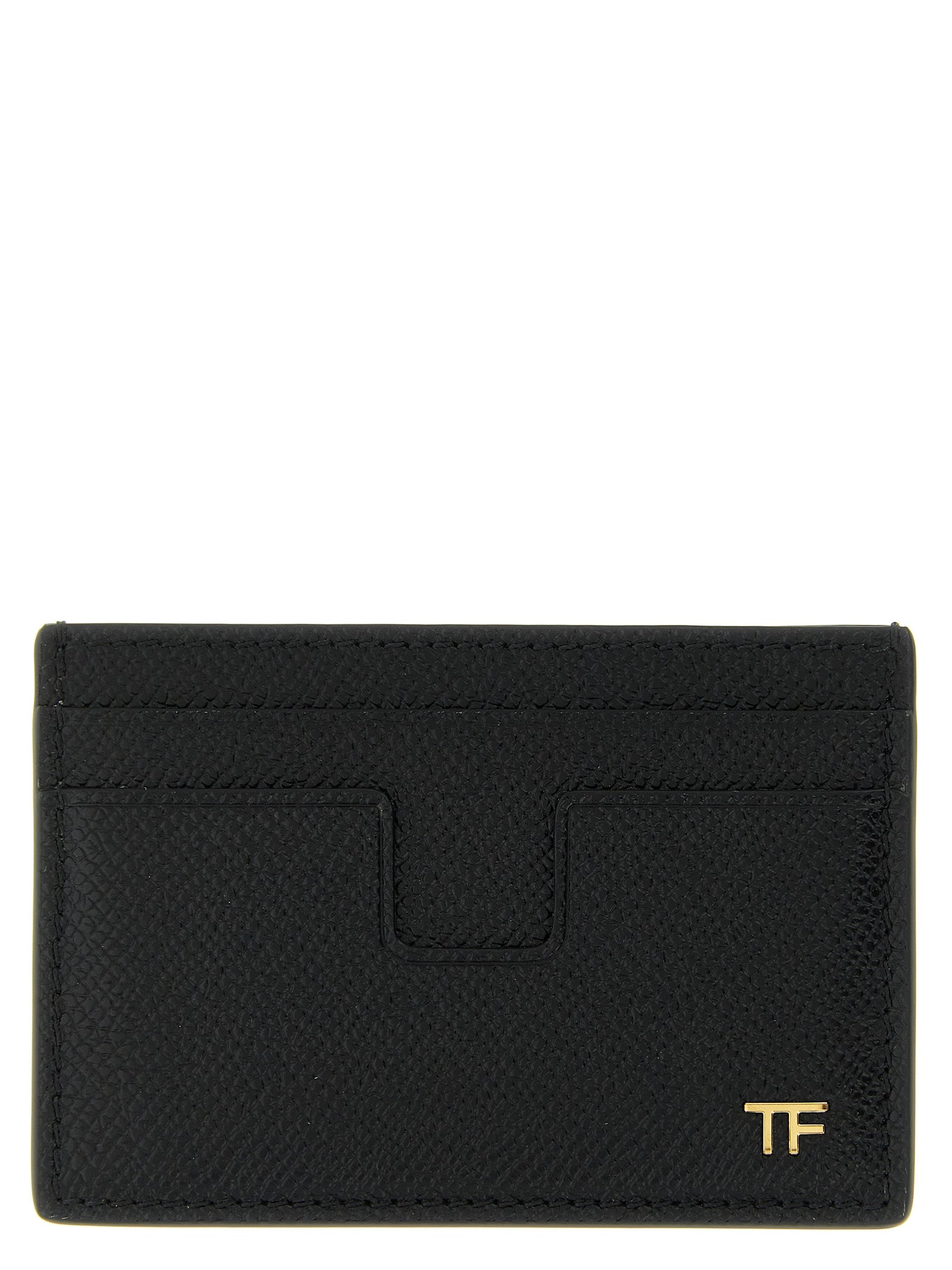 Tom Ford Black Calfskin Cardholder