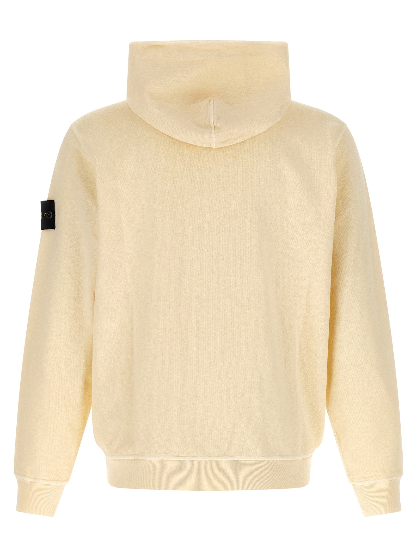 Stone Island Beige Cotton Sweatshirt