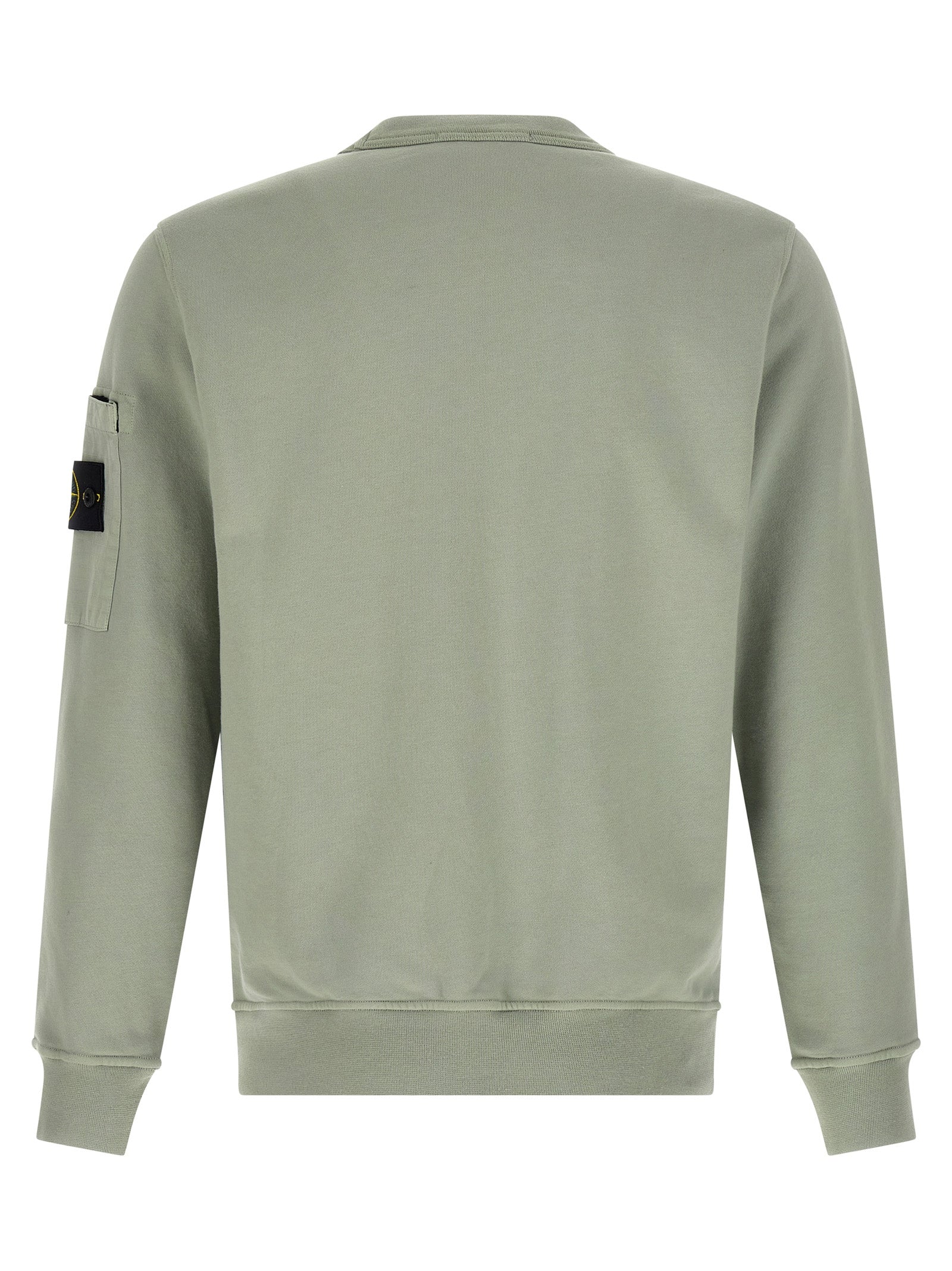 Stone Island Bicolor Cotton Sweatshirt