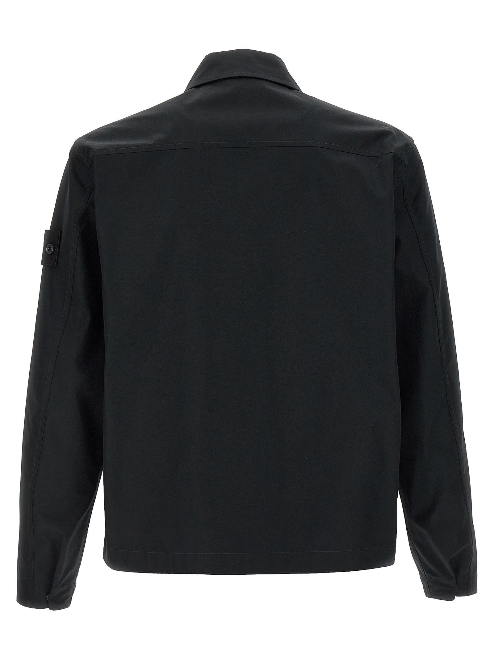 Stone Island Black Cotton Blouse